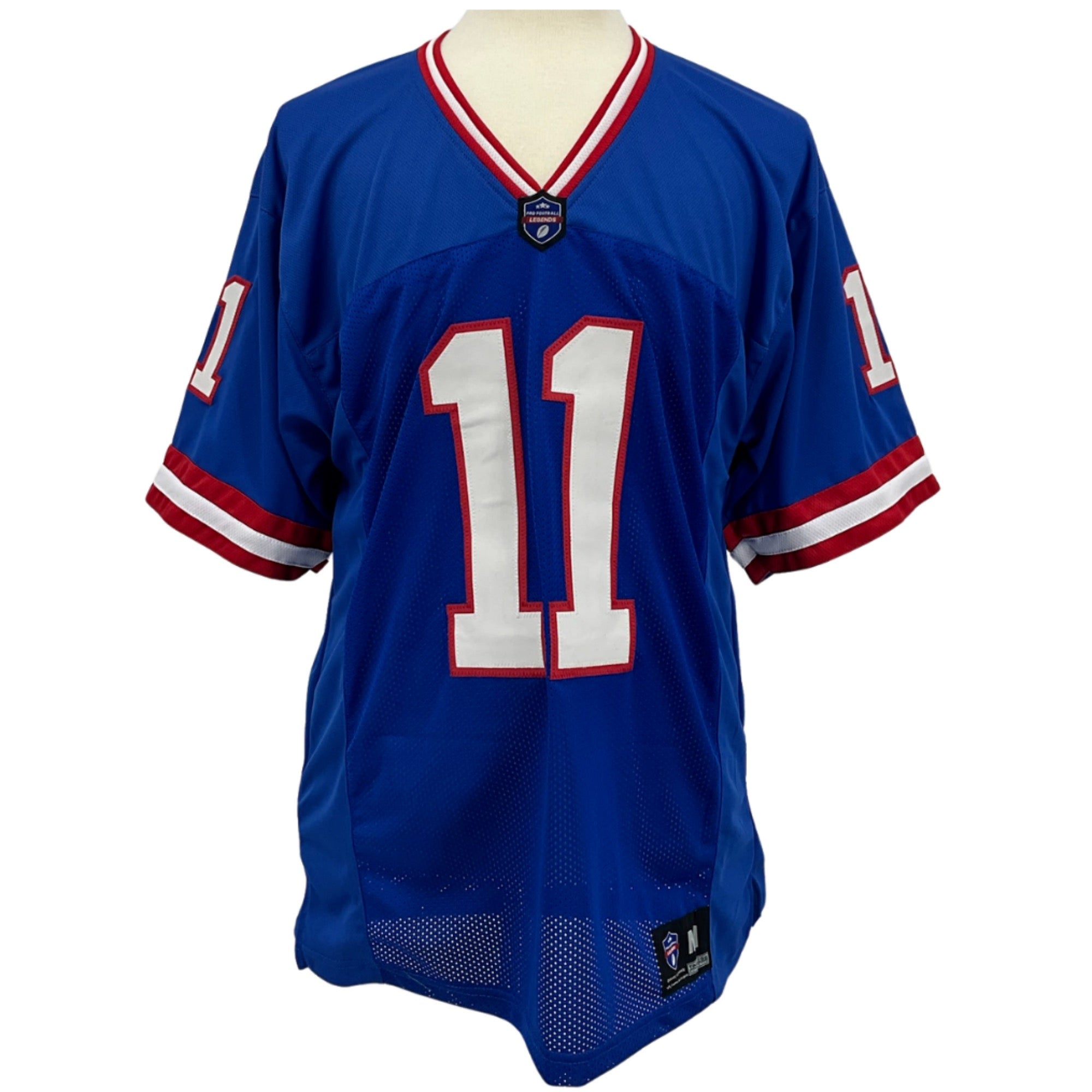 Phil Simms Jersey Blue New York | Unisex Adult Sizes S-5XL Unsigned Custom Sewn Stitched