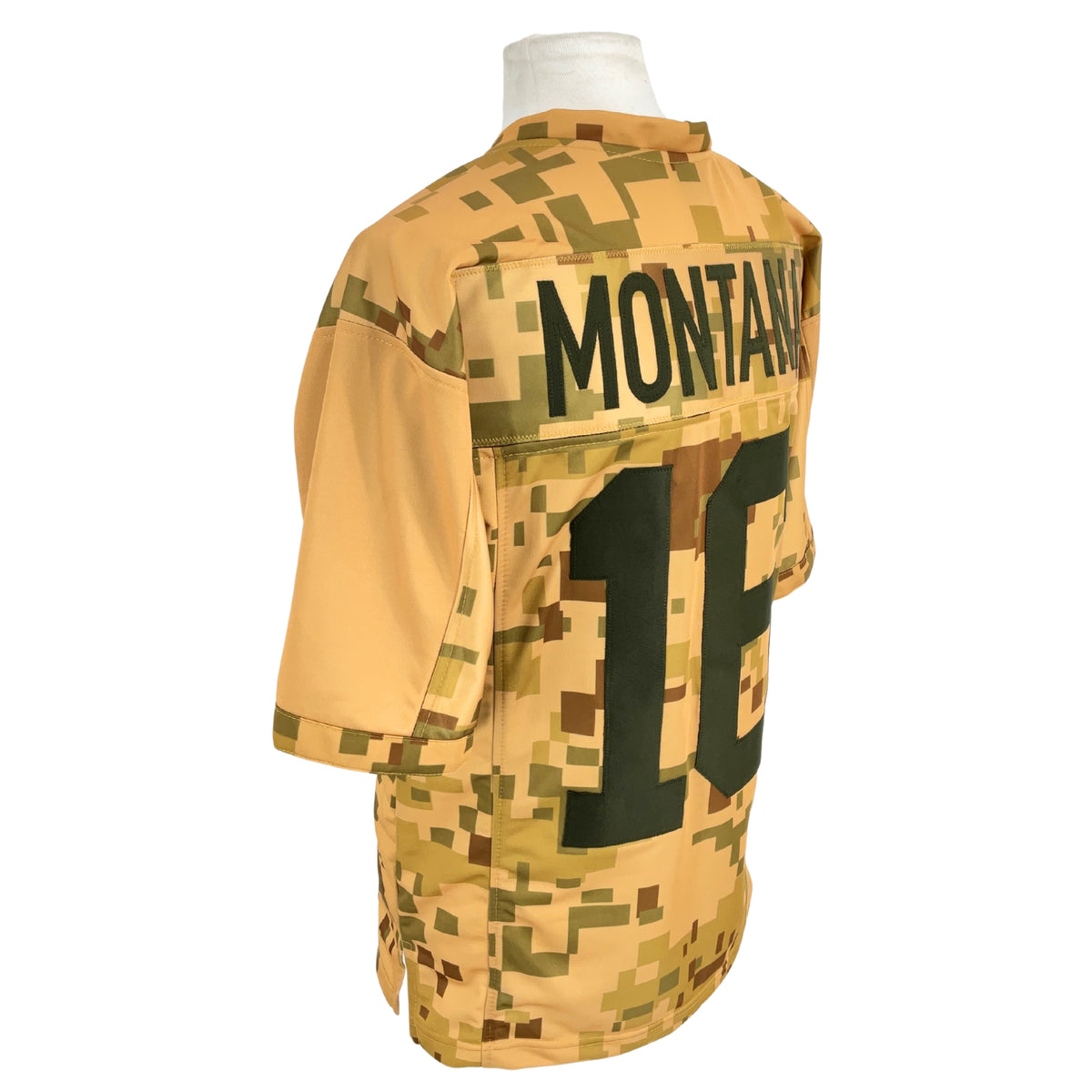 Joe Montana Jersey Camo San Francisco | Unisex Adult Sizes S-5XL Unsigned Custom Sewn Stitched