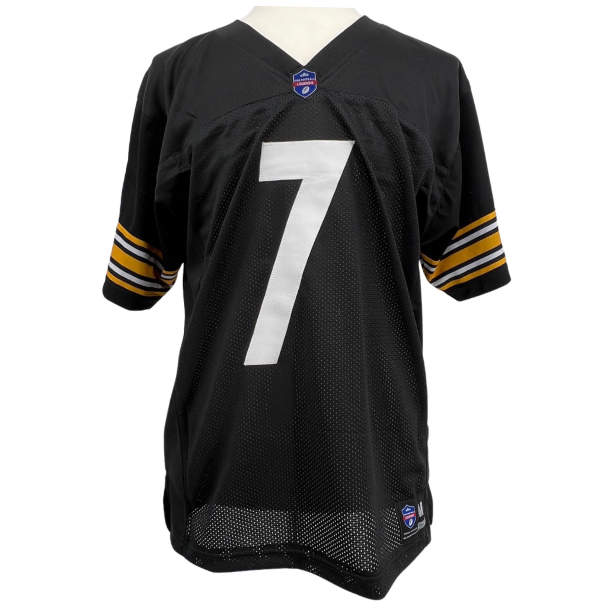 Ben Roethlisberger Jersey Modern Number Black Pittsburgh M-5XL Sewn Stitched