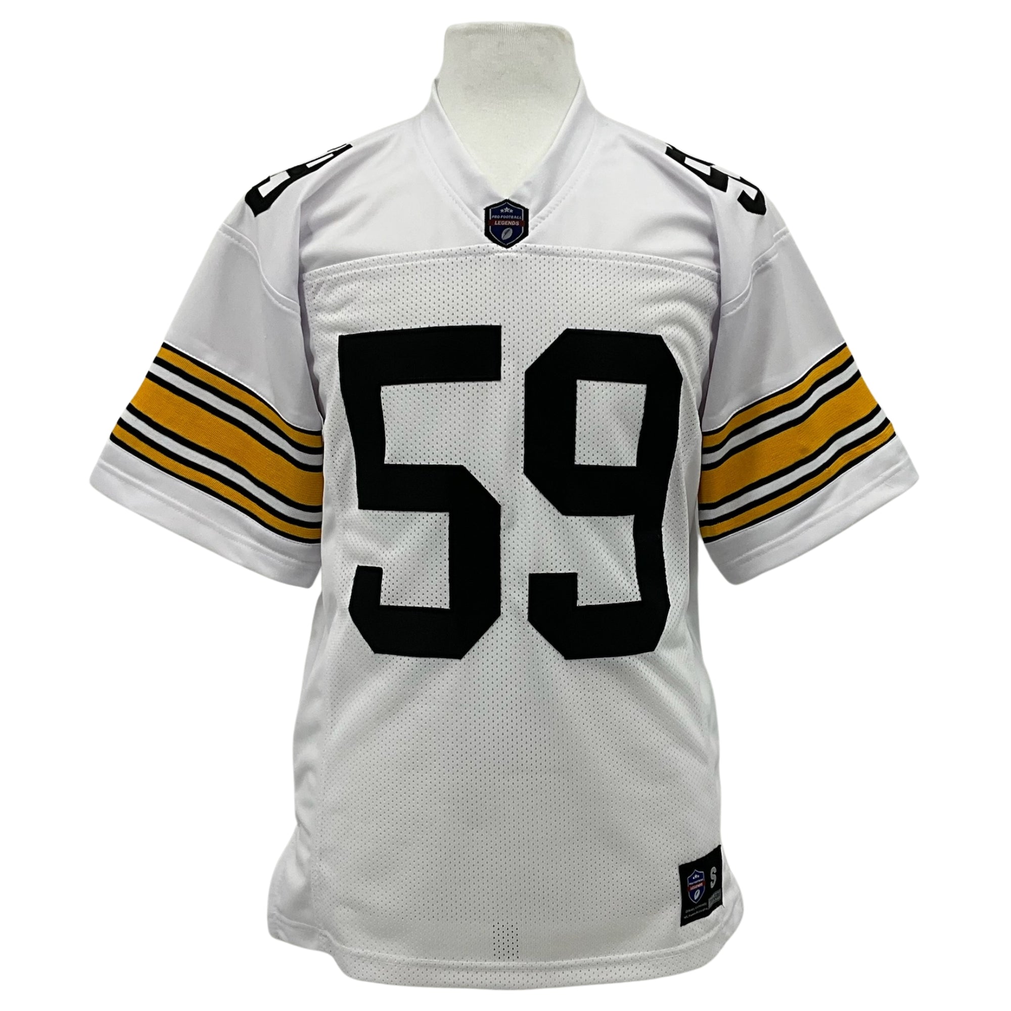 Jack Ham Jersey Old Number White Pittsburgh | S-5XL Unsigned Custom Sewn Stitch