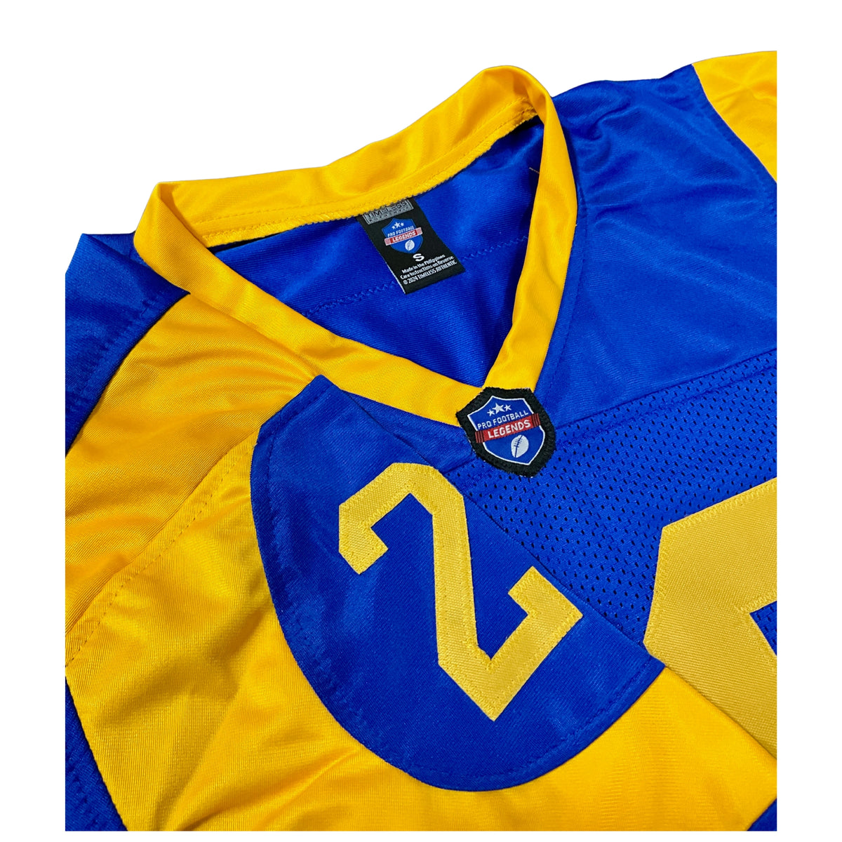 Marshall Faulk Jersey Royal Blue Los Angeles | Unisex Adult Sizes S-5XL Unsigned Custom Sewn Stitch