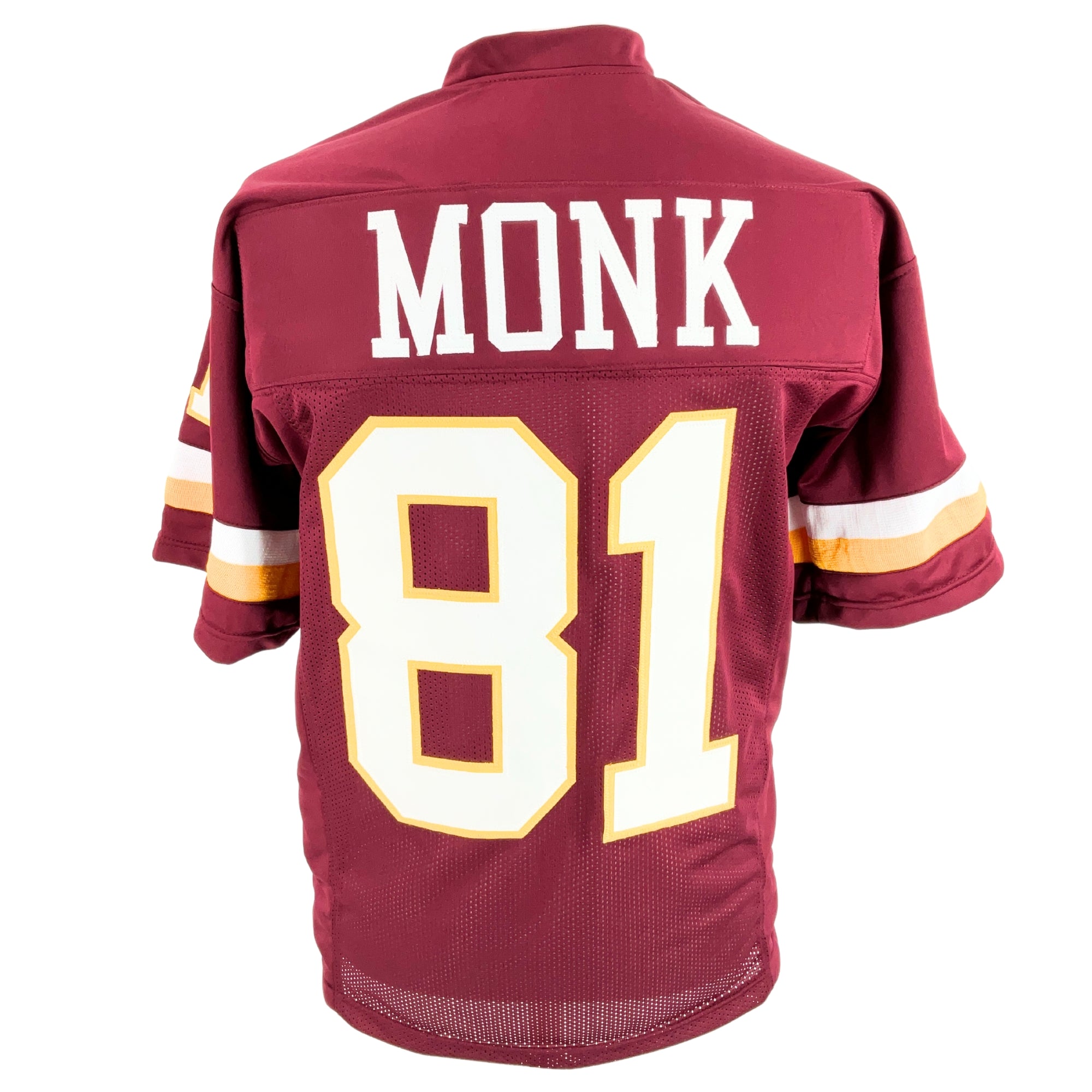 Art Monk Jersey Burgundy Washington | Unisex Adult Sizes S-5XL Unsigned Custom Sewn Stitched