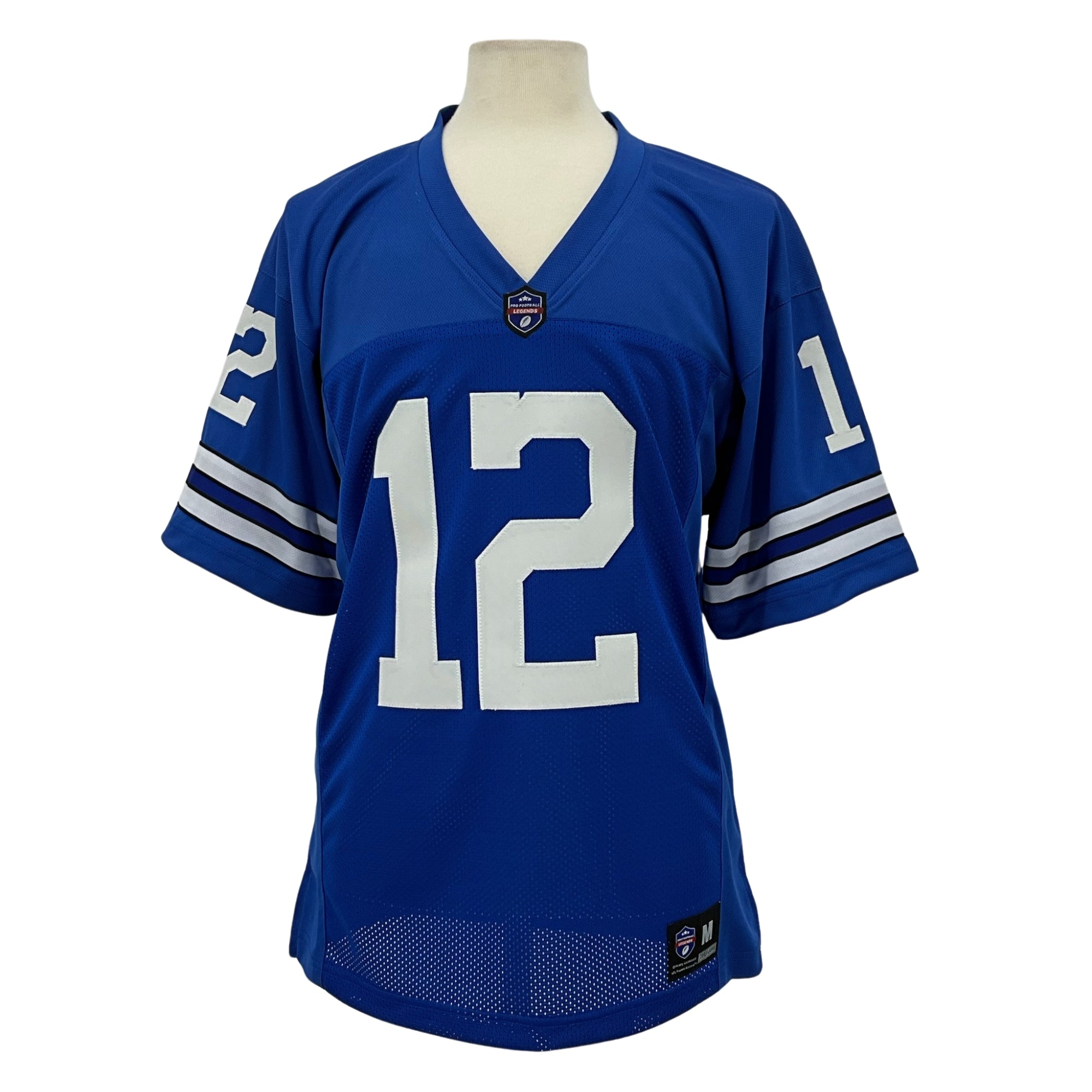 Roger Staubach Jersey Blue Dallas | Unisex Adult Sizes S-5XL Unsigned Custom Sewn Stitched