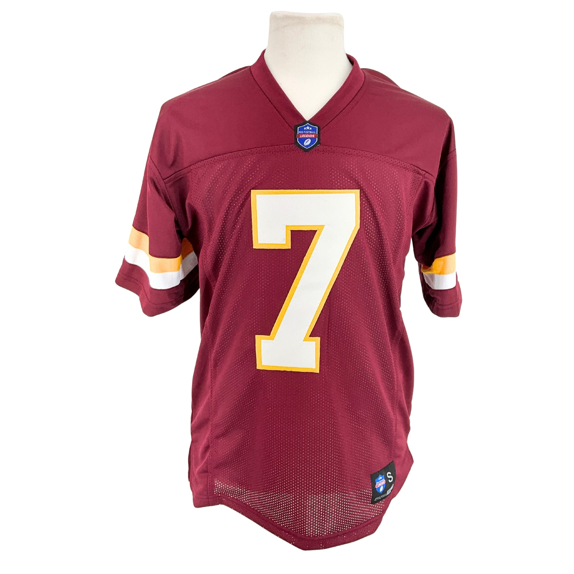 Joe Theismann Jersey Burgundy Washington | Unisex Adult Sizes S-5XL Unsigned Custom Sewn Stitched