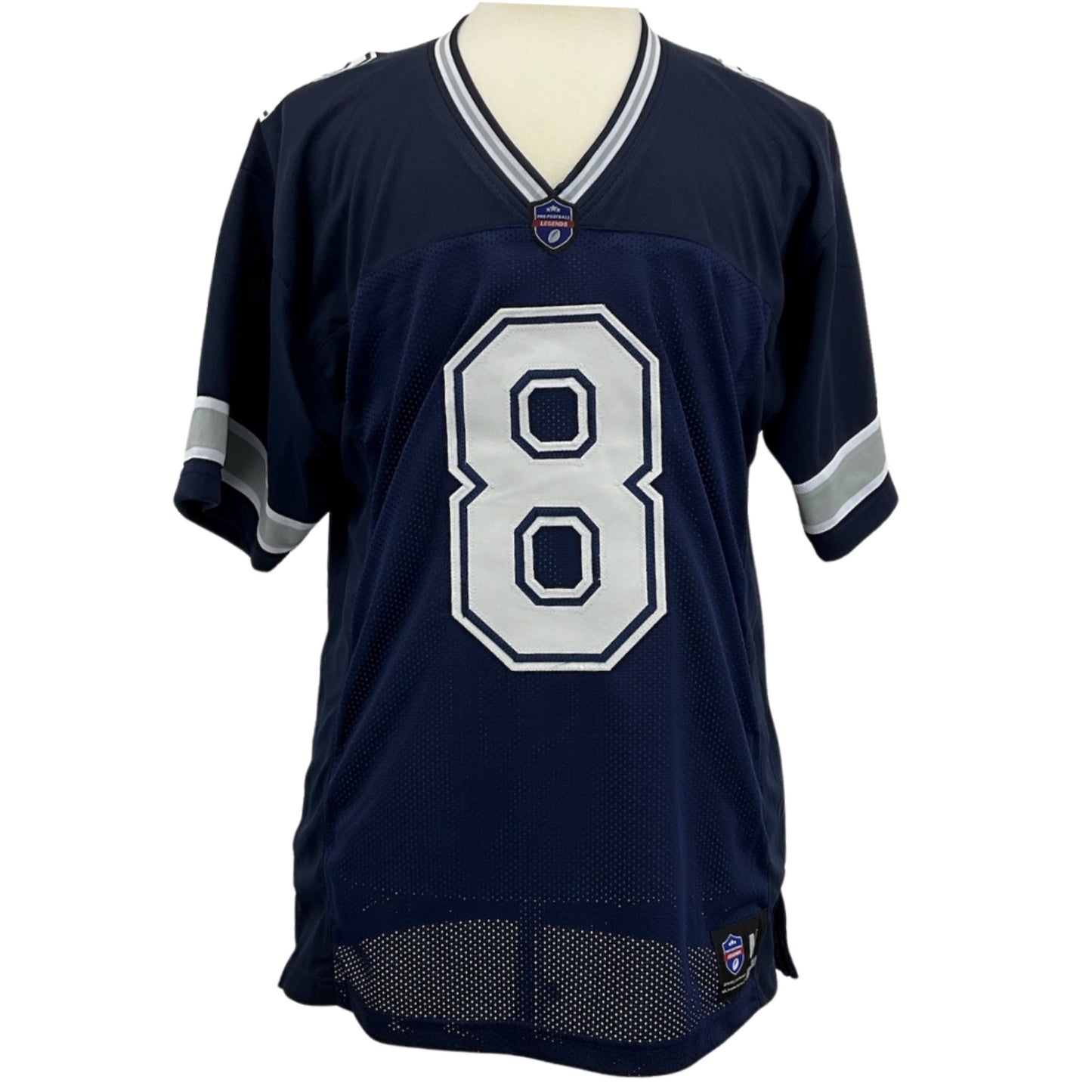 Troy Aikman Jersey Navy Blue Dallas | S-5XL Custom Sewn Stitched