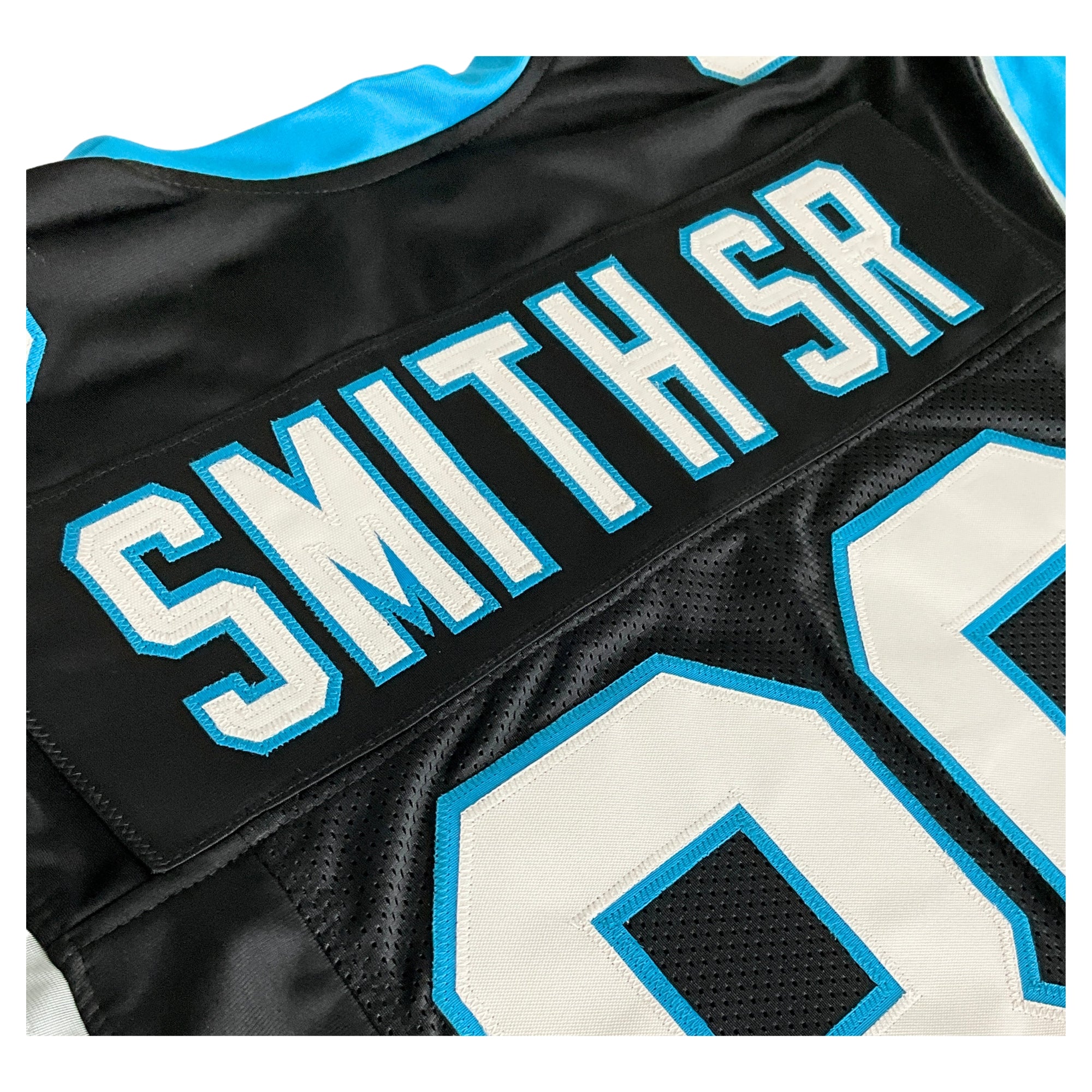 Steve Smith Jr. Jersey Black Carolina | Unisex Adult Sizes S-5XL Unsigned Custom Sewn Stitched