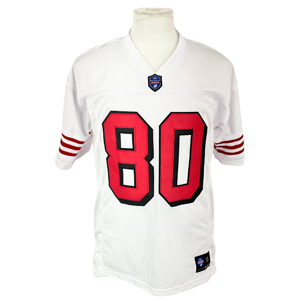 Jerry Rice Jersey White Drop Shadow San Francisco | Unisex Adult Sizes S-5XL Unsigned Custom Sewn Stitched