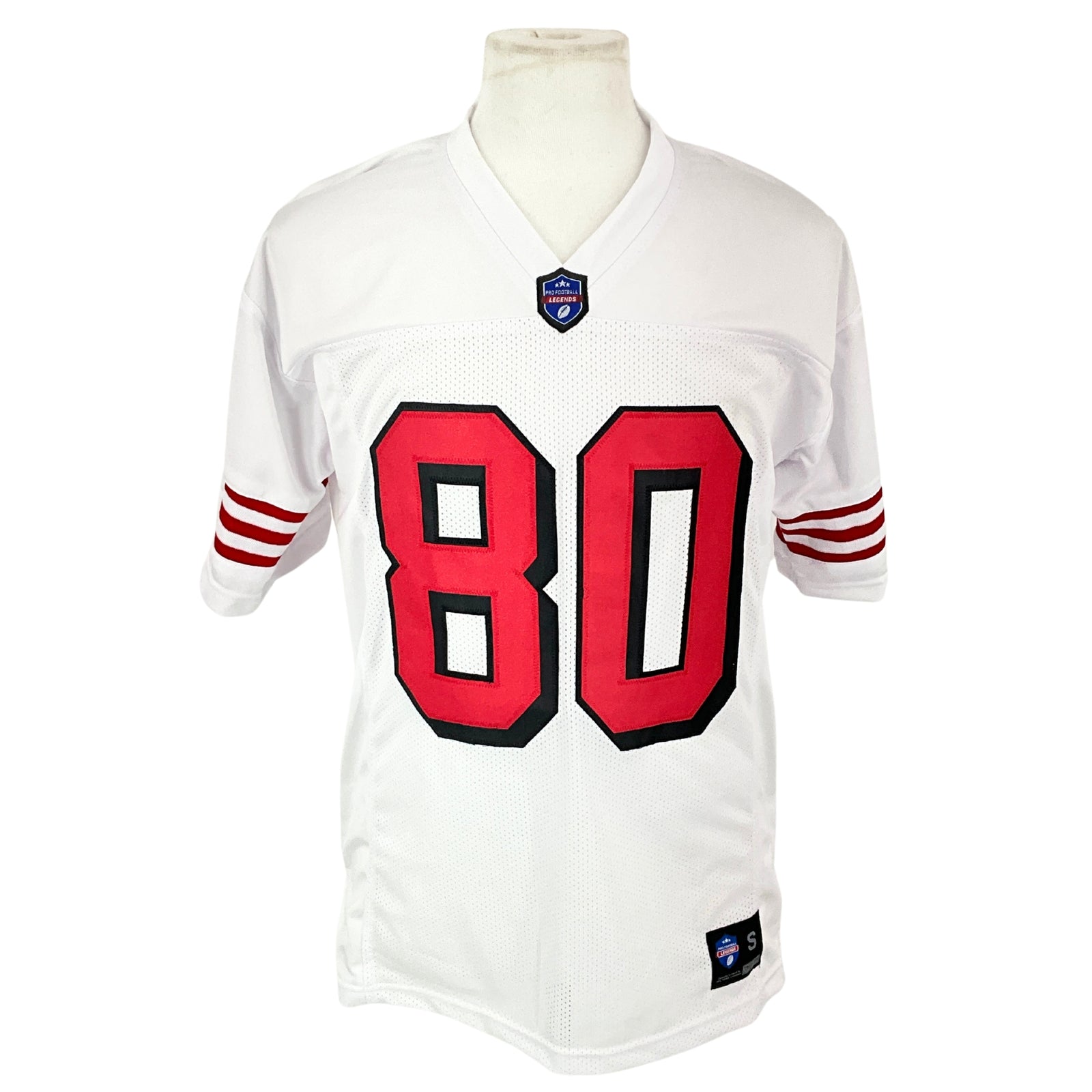 Jerry Rice Jersey White Drop Shadow San Francisco | Unisex Adult Sizes S-5XL Unsigned Custom Sewn Stitched