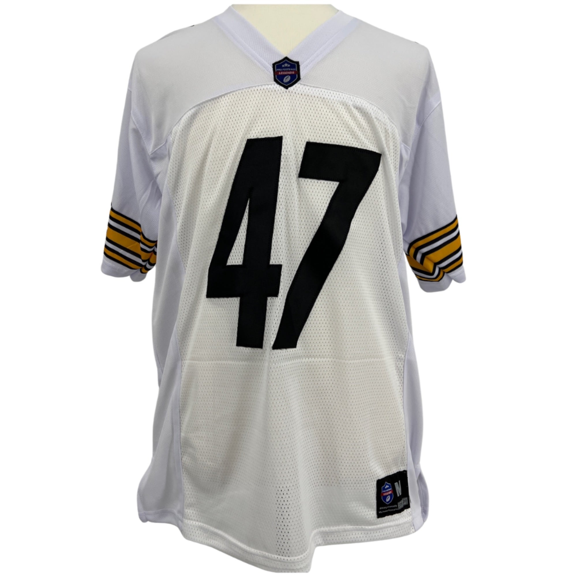 Mel Blount Jersey White Pittsburgh M-5XL Custom Sewn Stitched