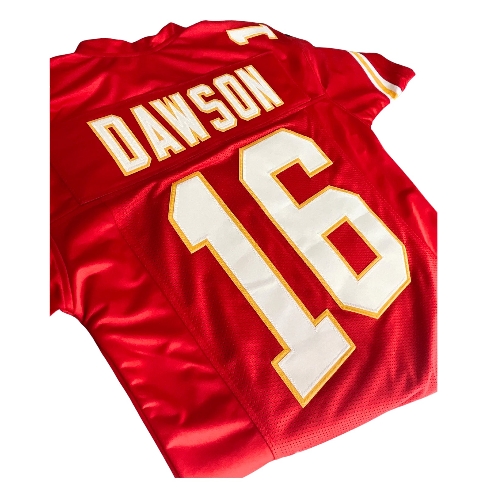 Len Dawson Jersey Kansas City Red | Unisex Adult Sizes S-5XL Unsigned Custom Sewn Stitched