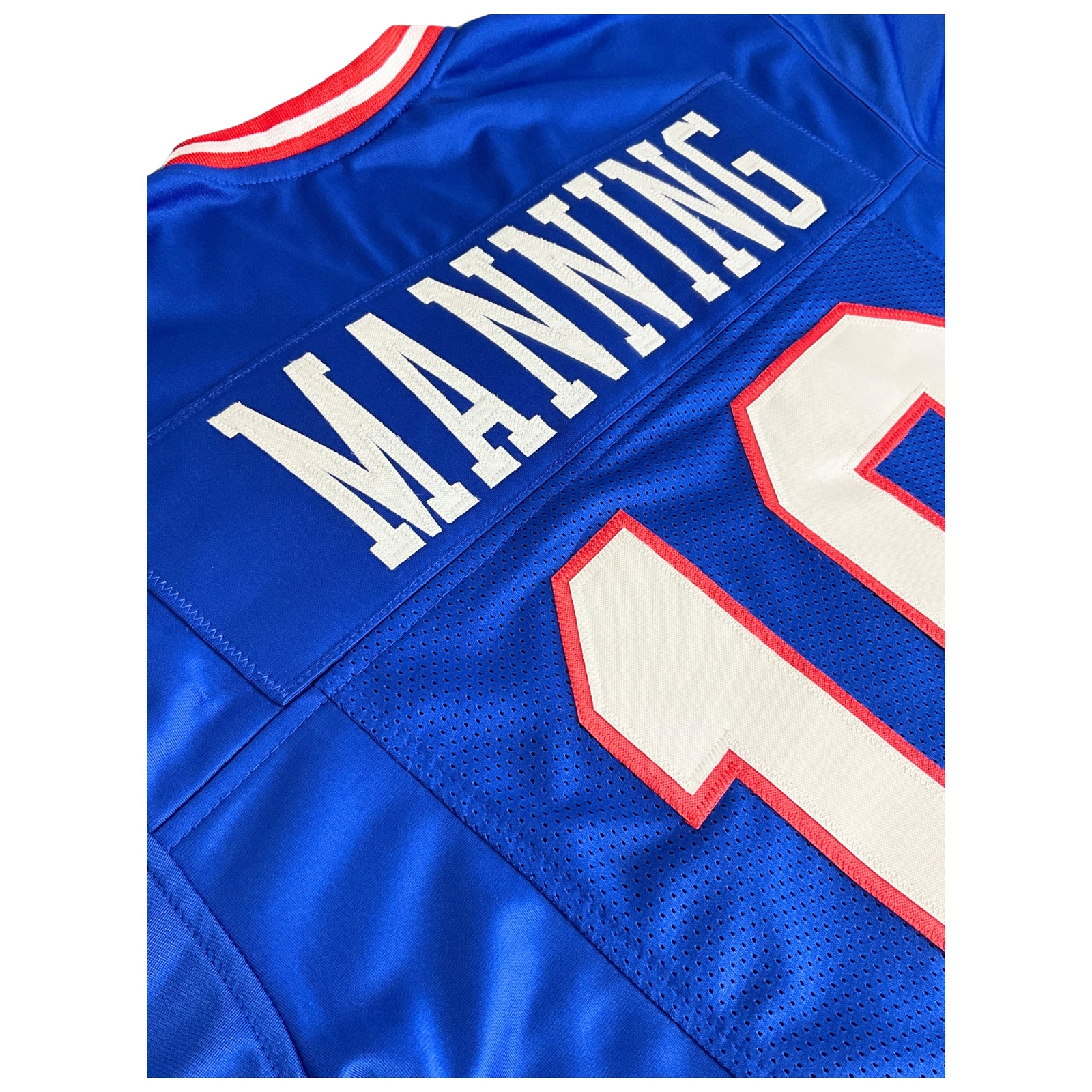 Eli Manning Jersey Blue New York | Unisex Adult Sizes S-5XL Unsigned Custom Sewn Stitched
