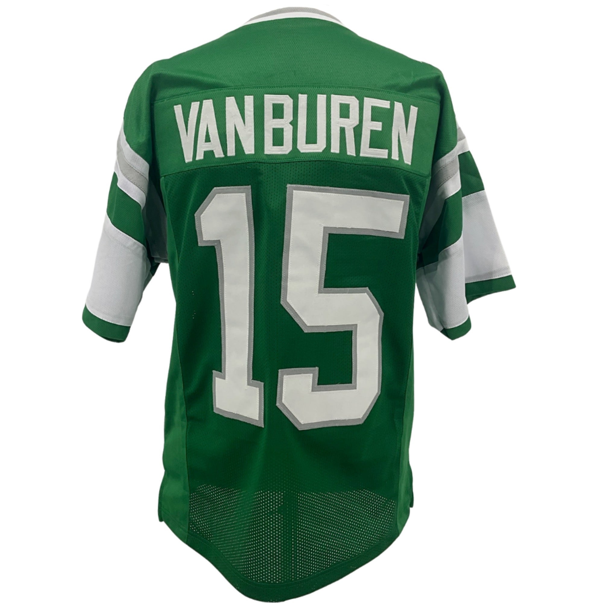 Steve Van Buren Jersey Green Philadelphia | S-5XL Unsigned Custom Sewn Stitched