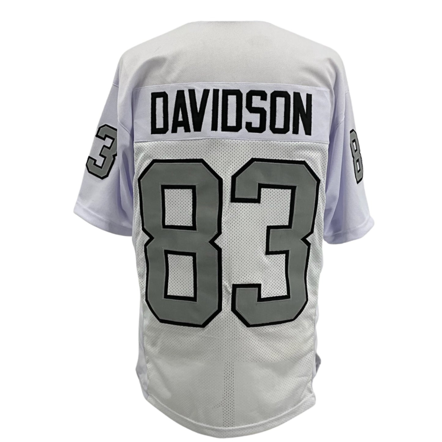 Ben Davidson Jersey White Oakland S/B | Unisex Adult Sizes M-5XL Unsigned Custom Sewn Stitched