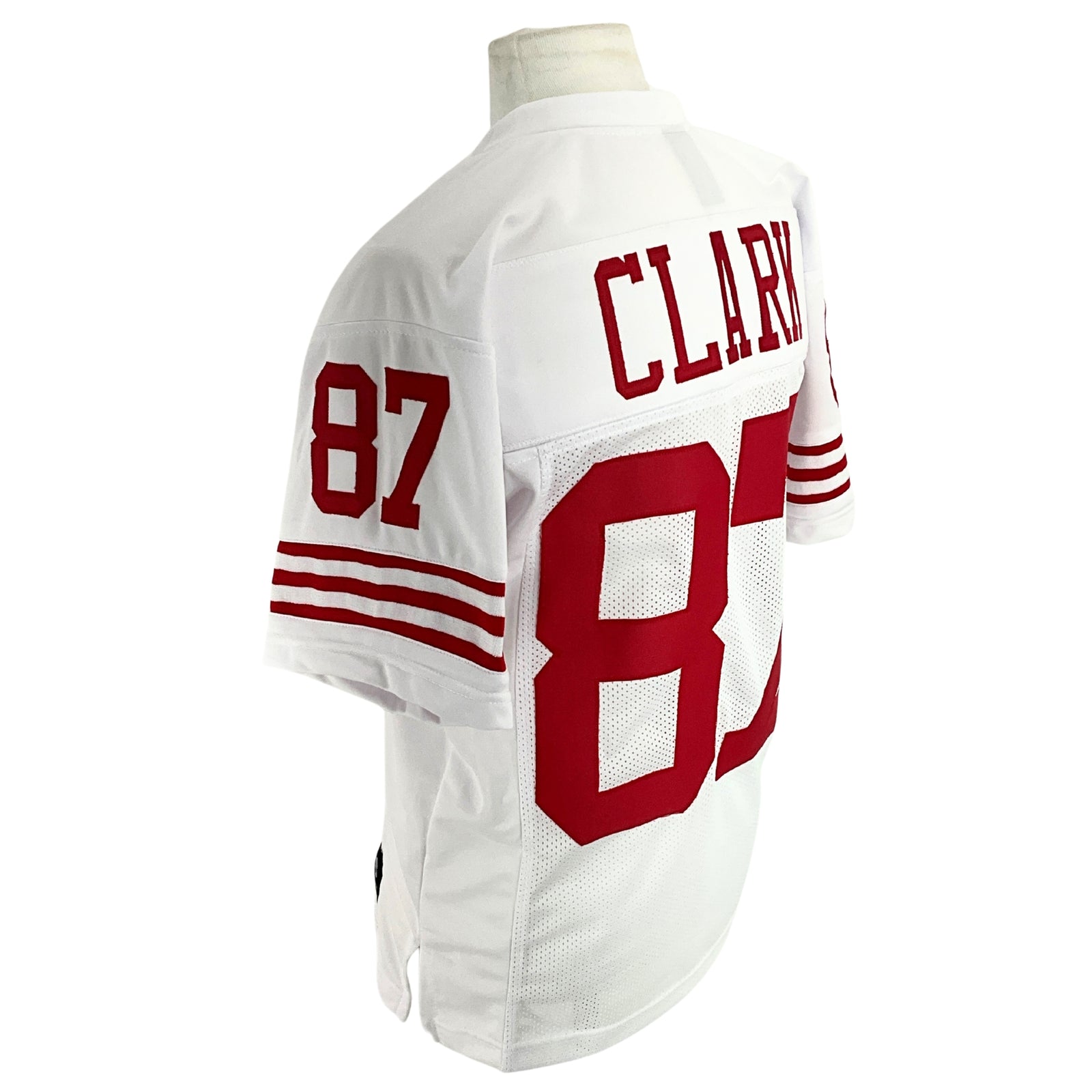 Dwight Clark Jersey White San Francisco | Unisex Adult Sizes S-5XL Unsigned Custom Sewn Stitched