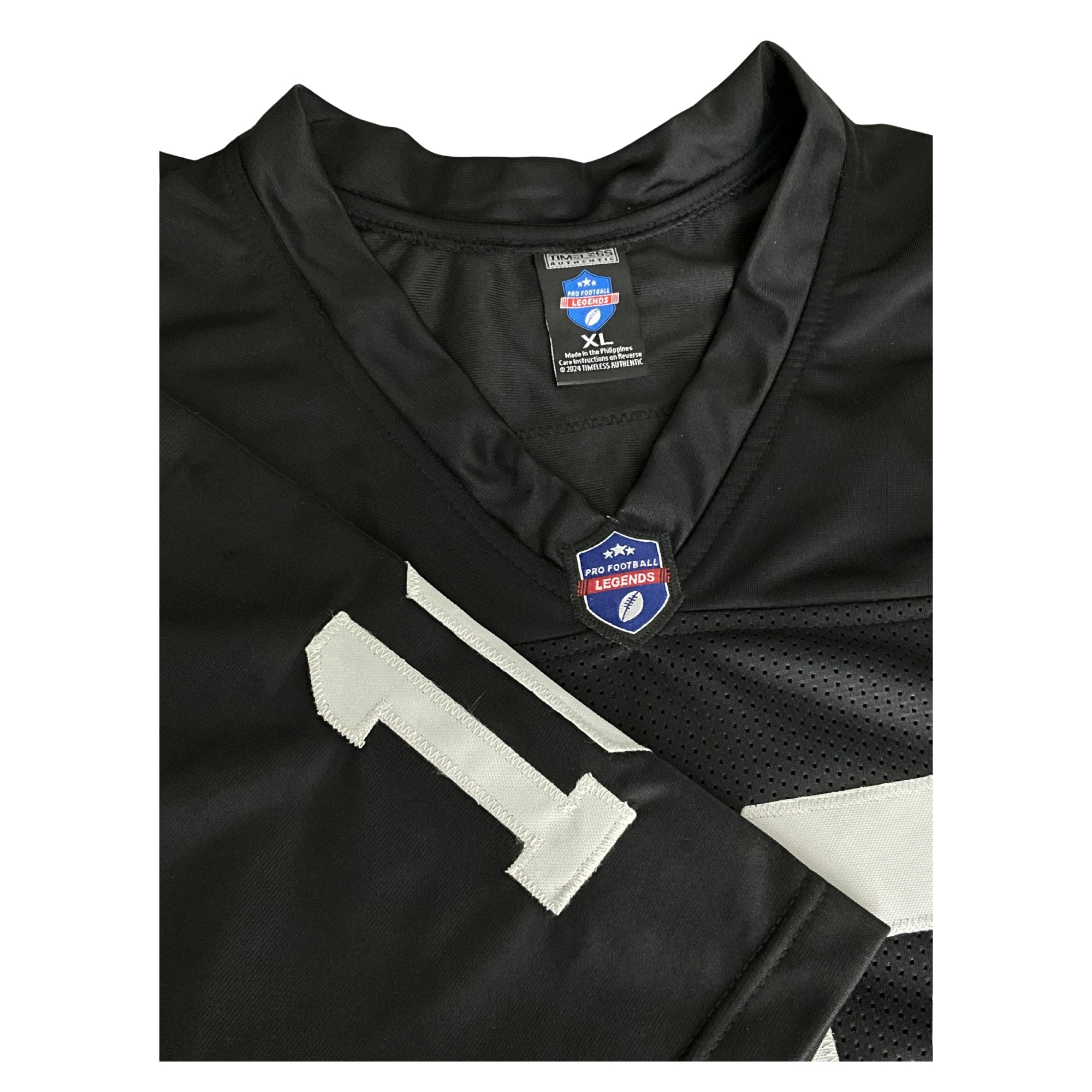 George Blanda Jersey Black Oakland | Unisex Adult Sizes S-5XL Unsigned Custom Sewn Stitched
