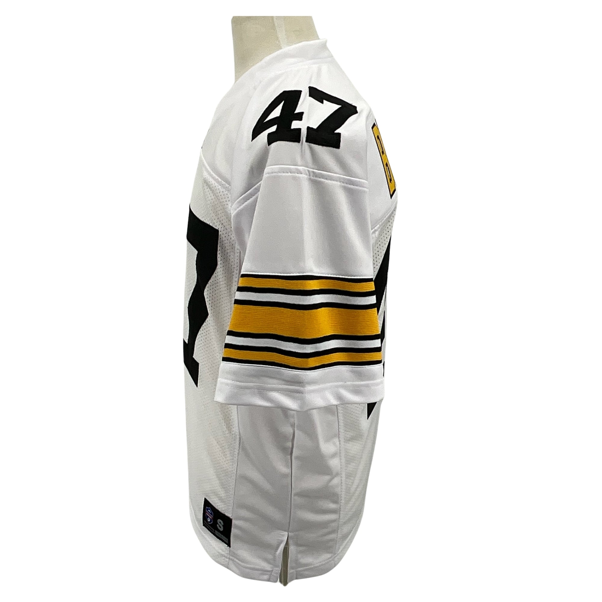 Mel Blount Jersey Old Number White Pittsburgh | S-5XL Custom Sewn Stitched