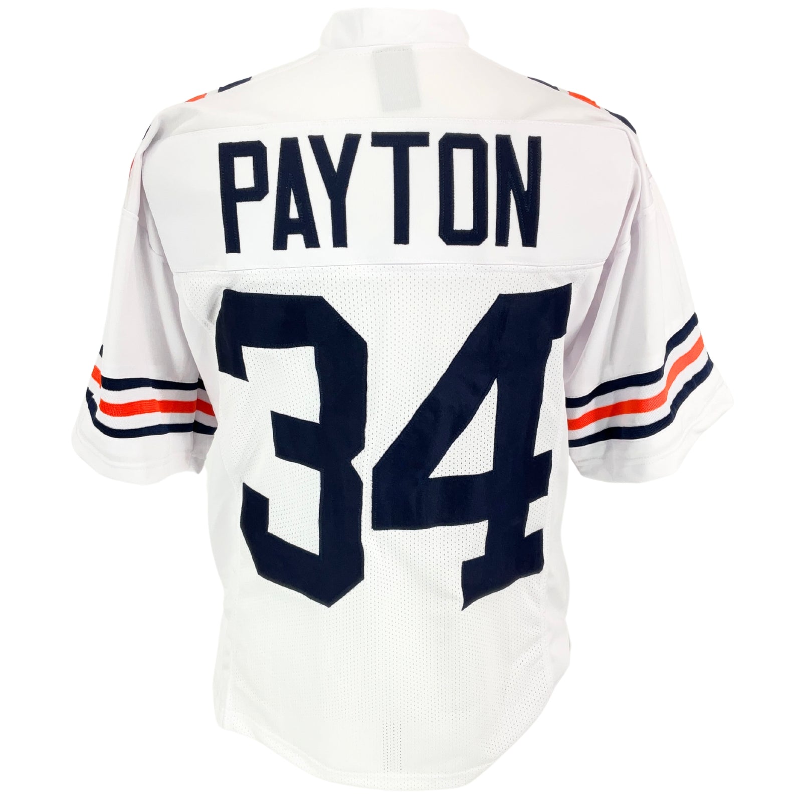 Walter Payton Jersey White 100 Chicago | Unisex Adult Sizes S-5XL Unsigned Custom Sewn Stitched