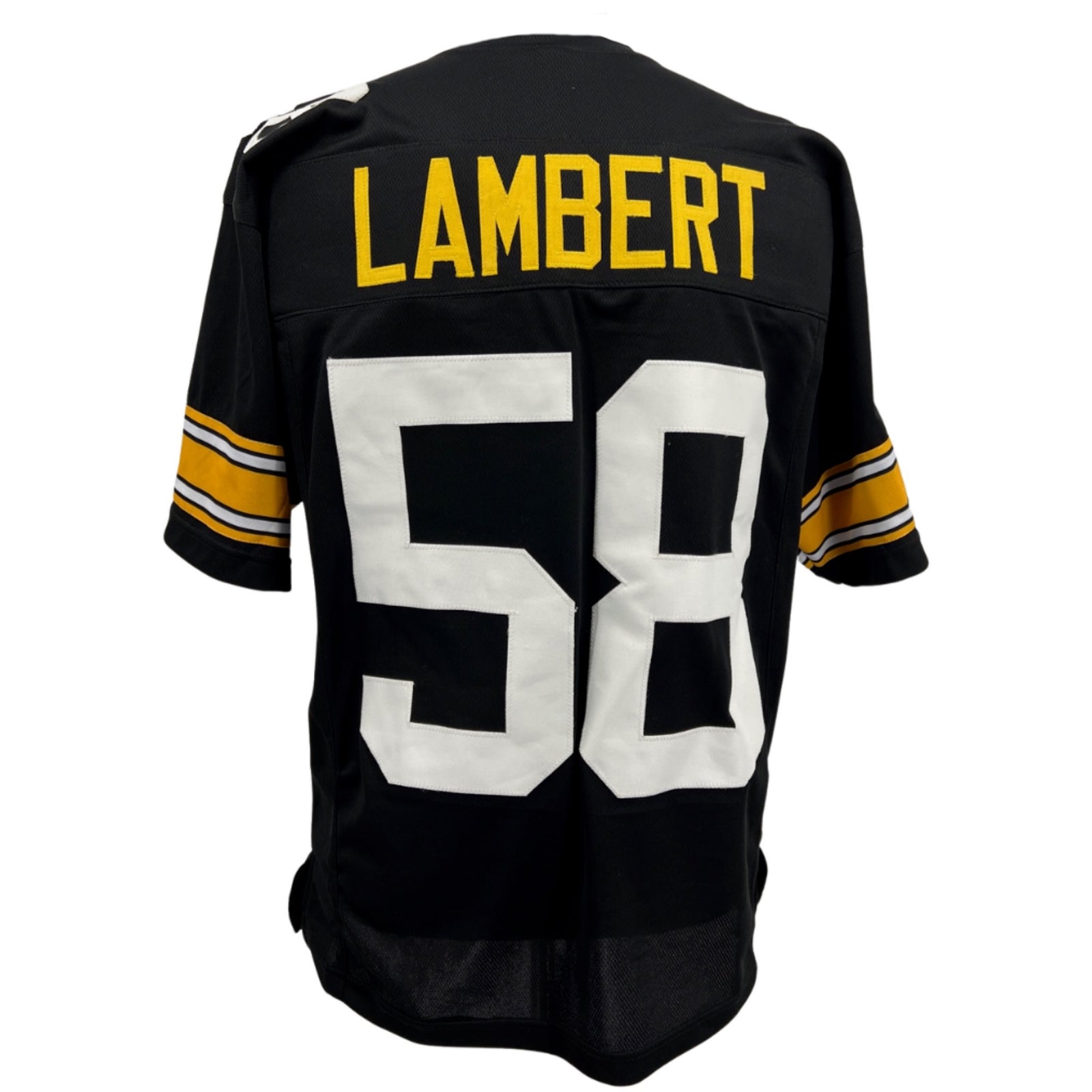 Jack Lambert Jersey Old Number Black Pittsburgh | S-5XL Custom Sewn Stitch