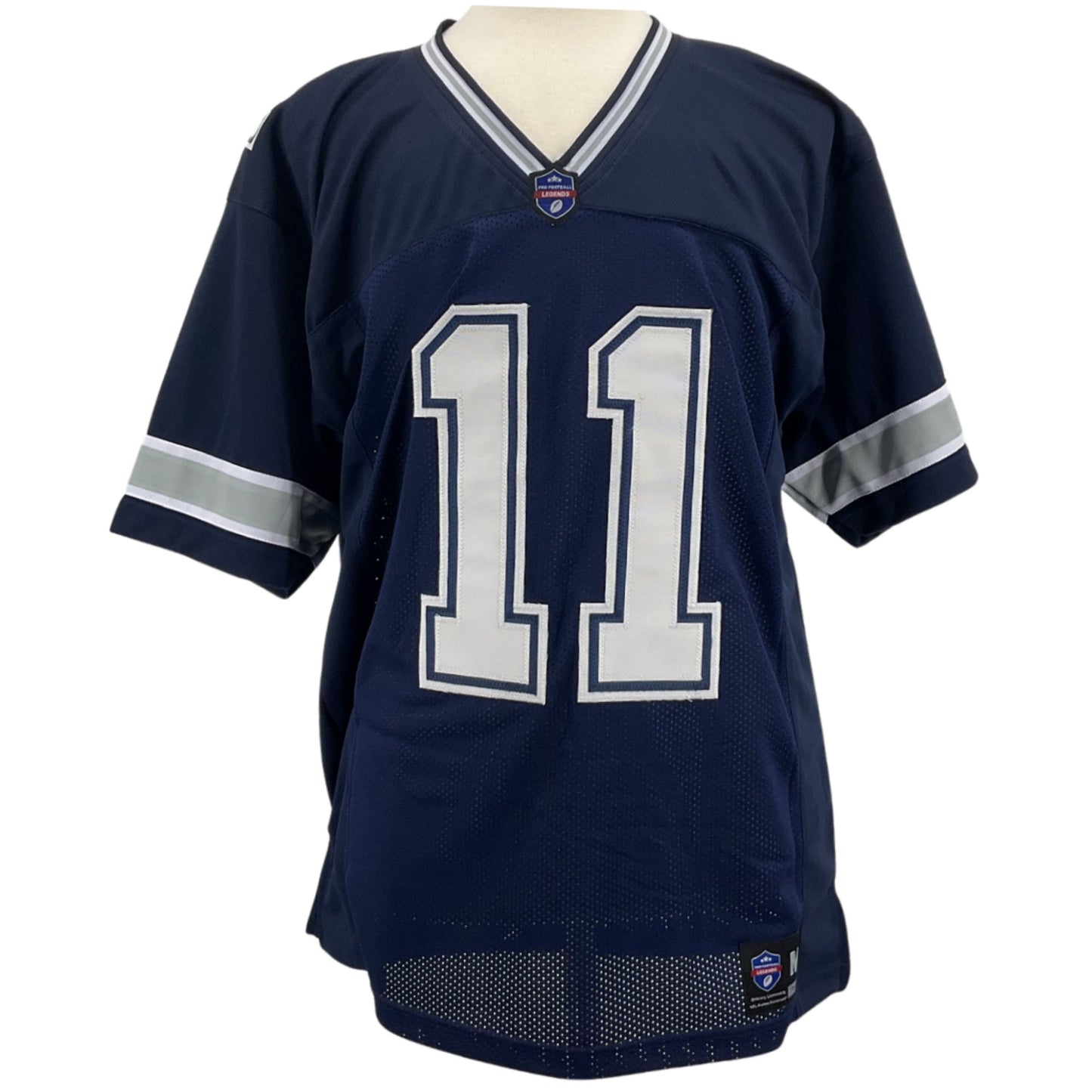 Danny White Jersey Navy Blue Dallas M-5XL Custom Sewn Stitched