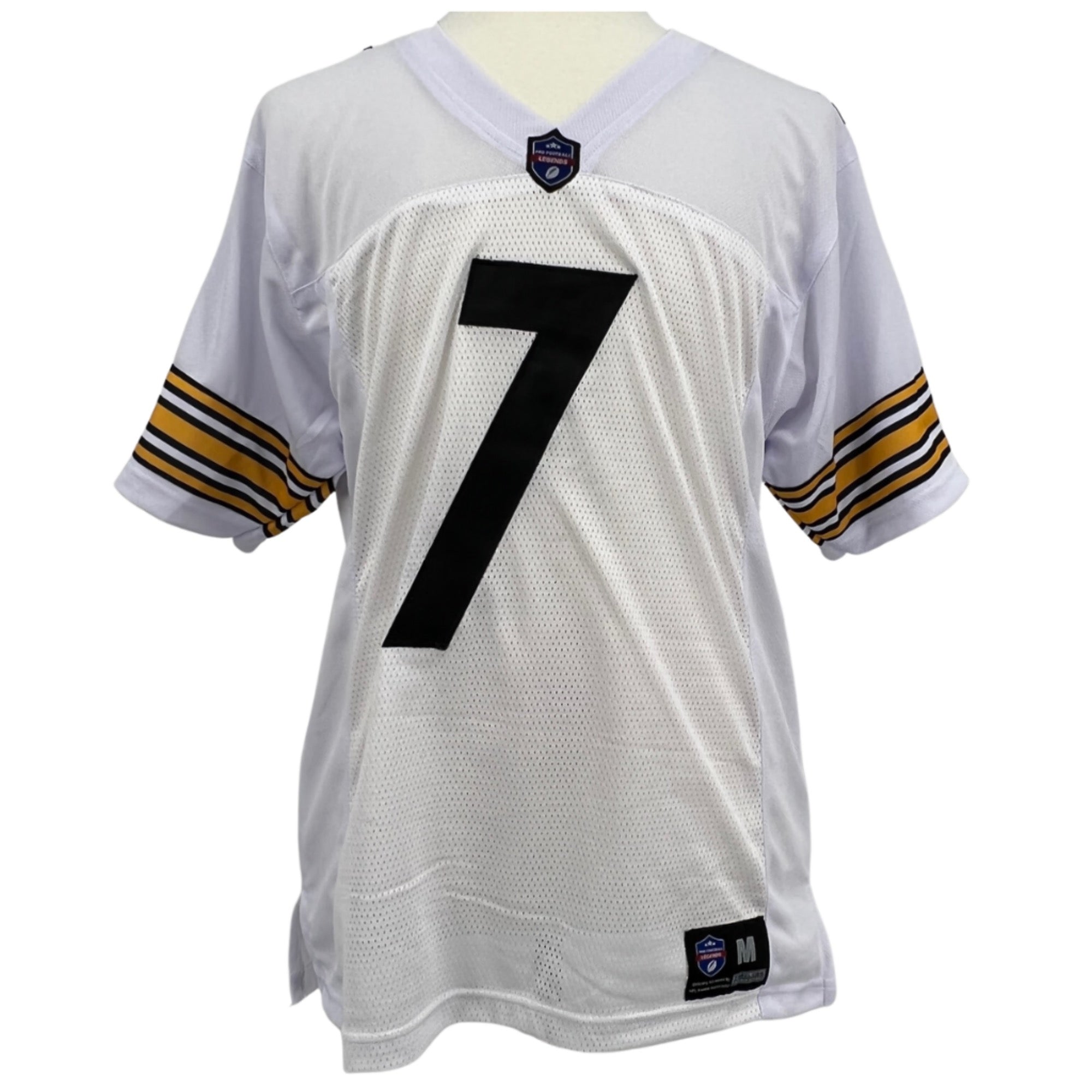 Ben Roethlisberger Jersey Modern Number White Pittsburgh M-3XL Sewn Stitched