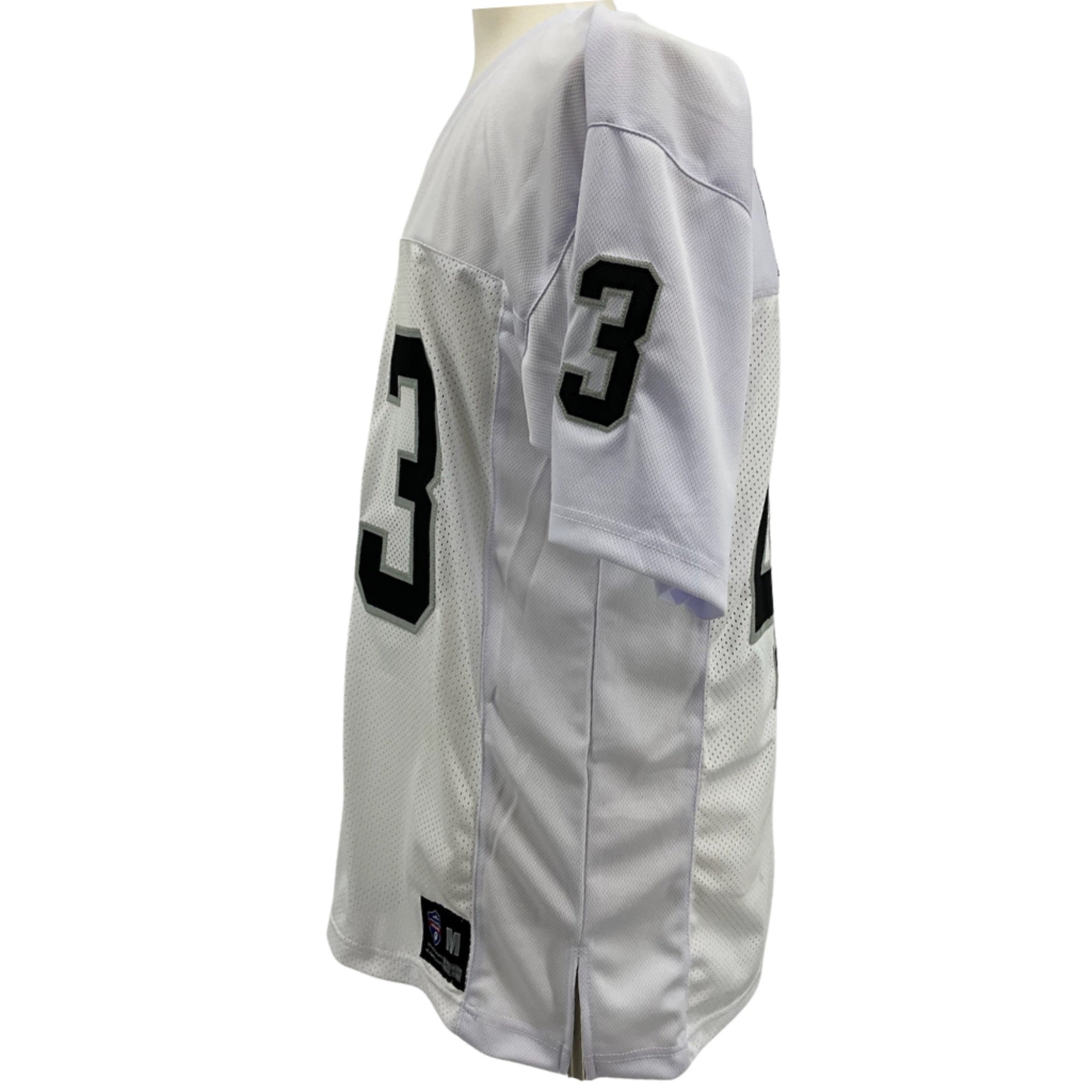 George Atkinson Jersey White Oakland B/SL M-5XL Sewn Stitch