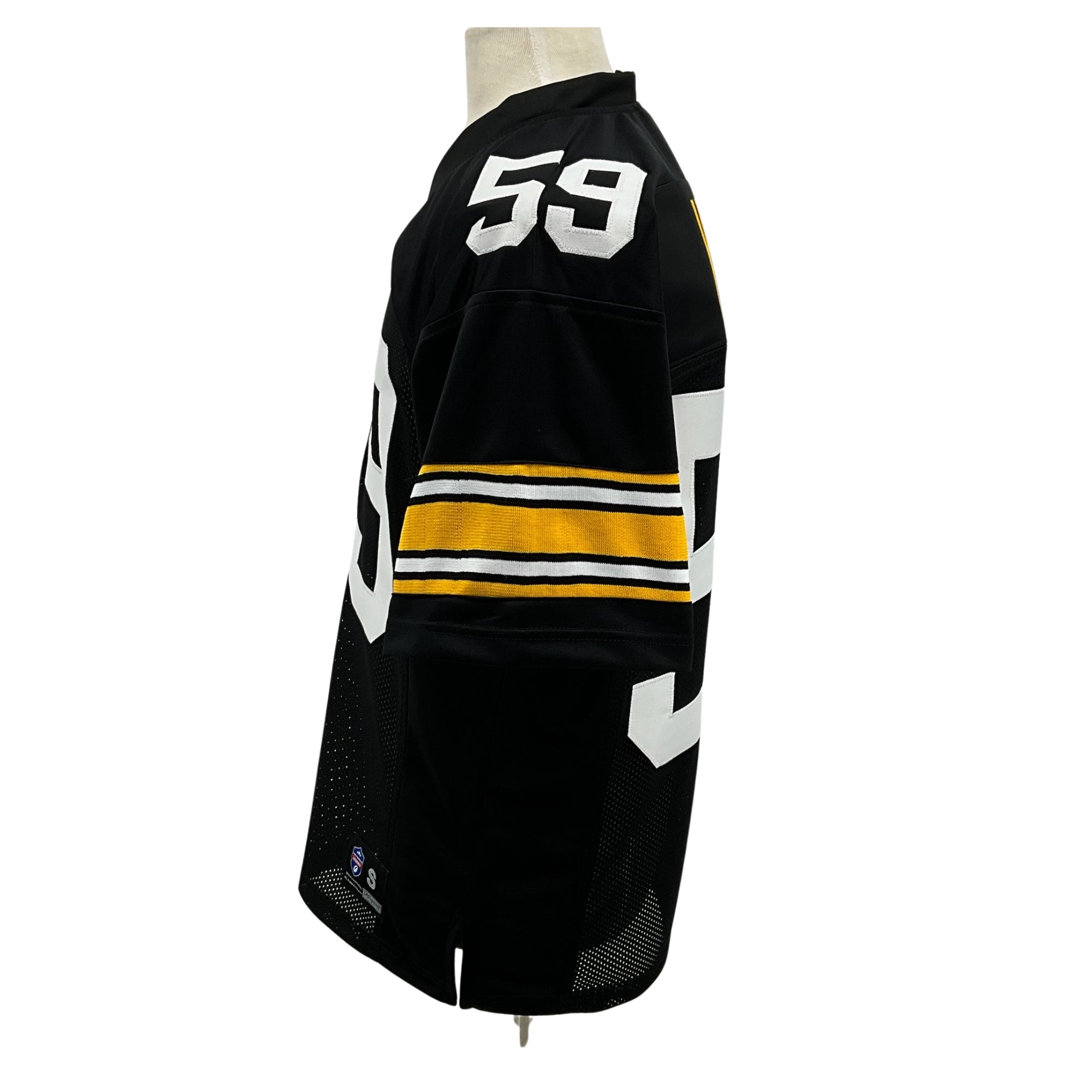 Jack Ham Jersey Old Number Black Pittsburgh | S-5XL Unsigned Custom Sewn Stitched