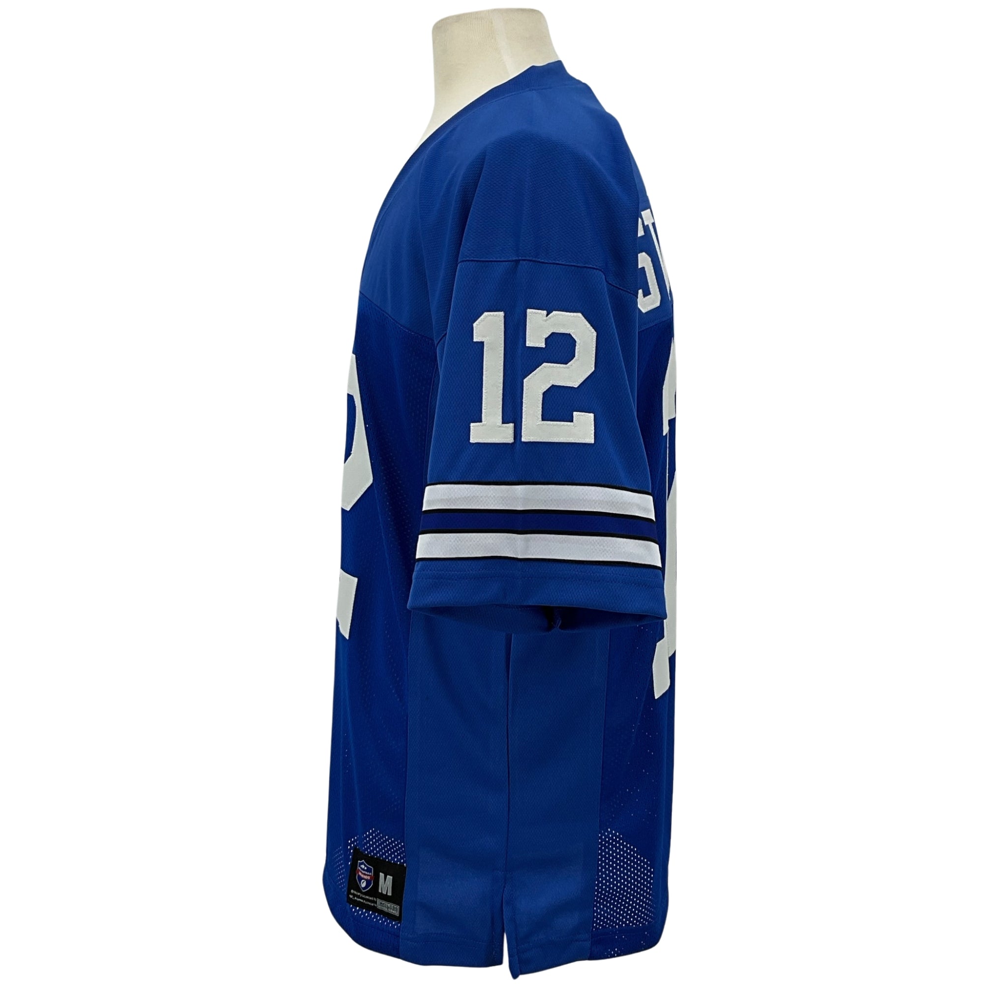 Roger Staubach Jersey Blue Dallas | Unisex Adult Sizes S-5XL Unsigned Custom Sewn Stitched