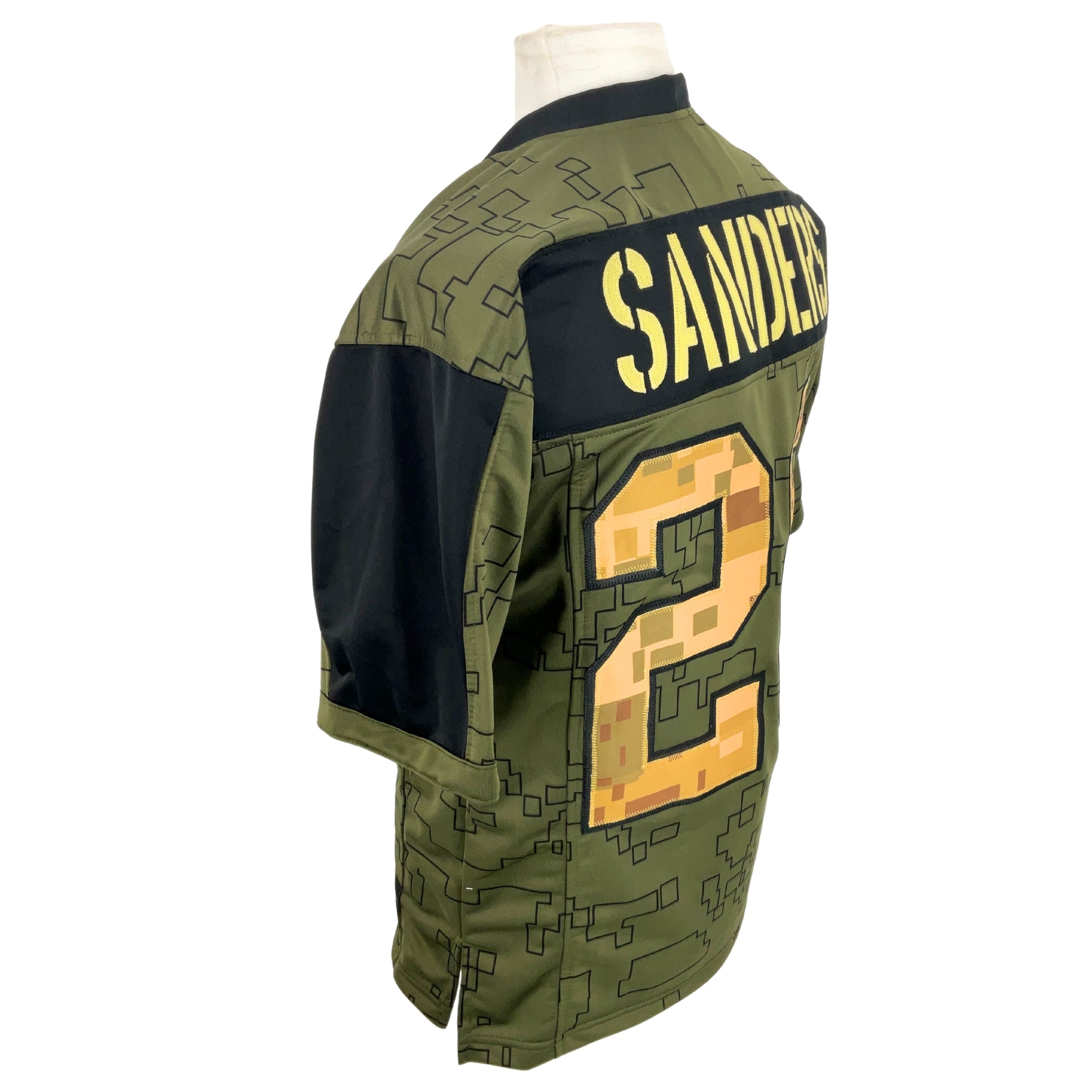 Barry Sanders Jersey Camo Name Plate Detroit | Unisex Adult Sizes S-5XL Unsigned Custom Sewn Stitched