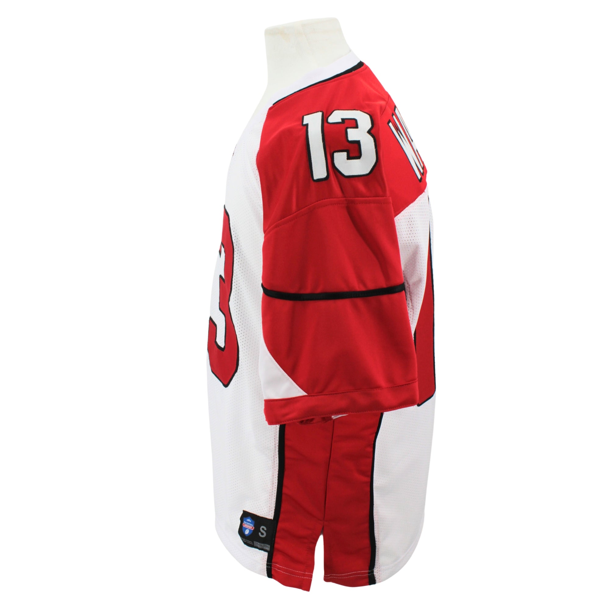 Kurt Warner Jersey White and Red Arizona | Unisex Adult Sizes S-5XL Unsigned Custom Sewn Stitched