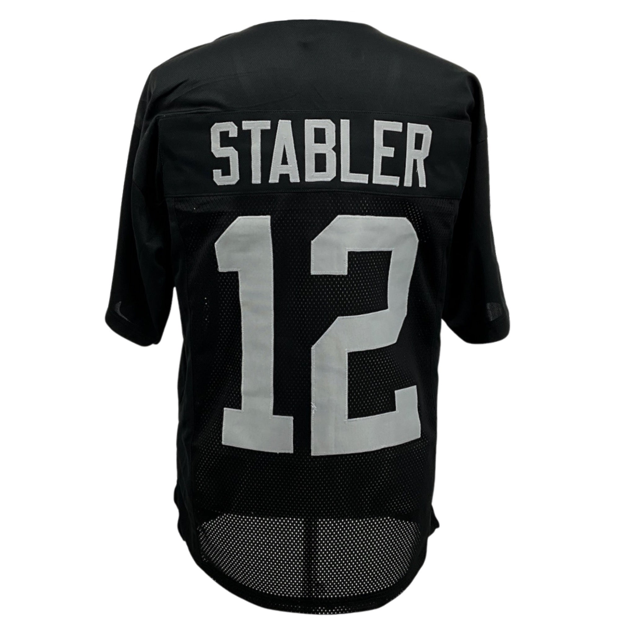 Ken Stabler Jersey Black Oakland | S-5XL Custom Sewn Stitched