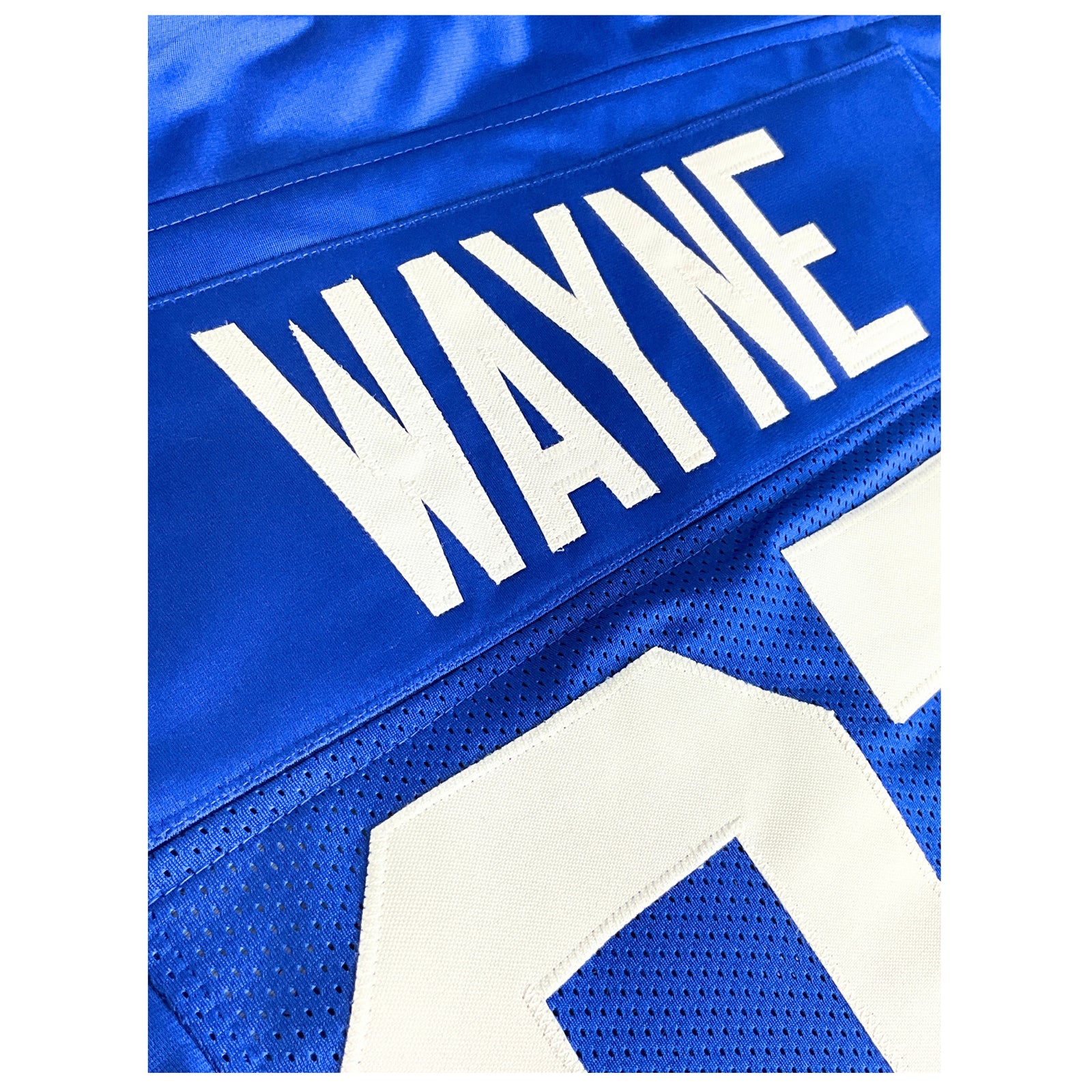 Reggie Wayne Jersey Blue Indianapolis | Unisex Adult Sizes S-5XL Unsigned Custom Sewn Stitched
