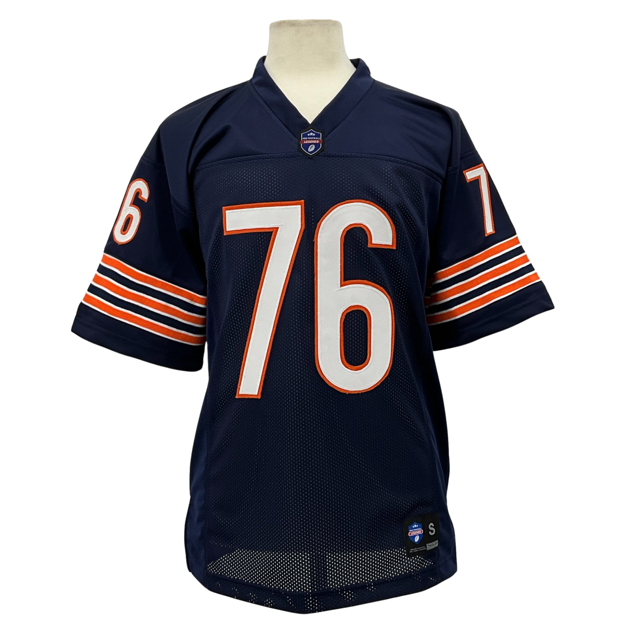 Steve McMichael Jersey Blue Chicago | Unisex Adult Sizes S-5XL Unsigned Custom Sewn Stitched