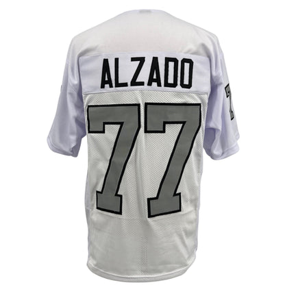 Lyle Alzado Jersey White Los Angeles S/B | Unisex Adult Sizes S-5XL Unsigned Custom Sewn Stitched