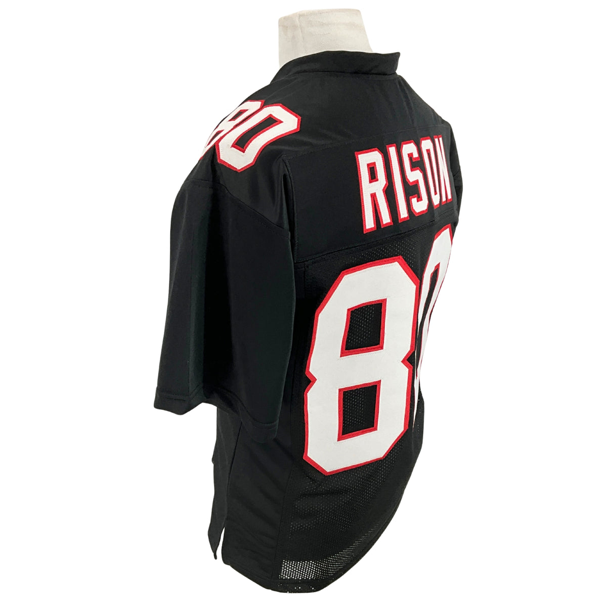 Andre Rison Jersey Black Atlanta |  Unisex Adult Sizes S-5XL Unsigned Custom Sewn Stitched