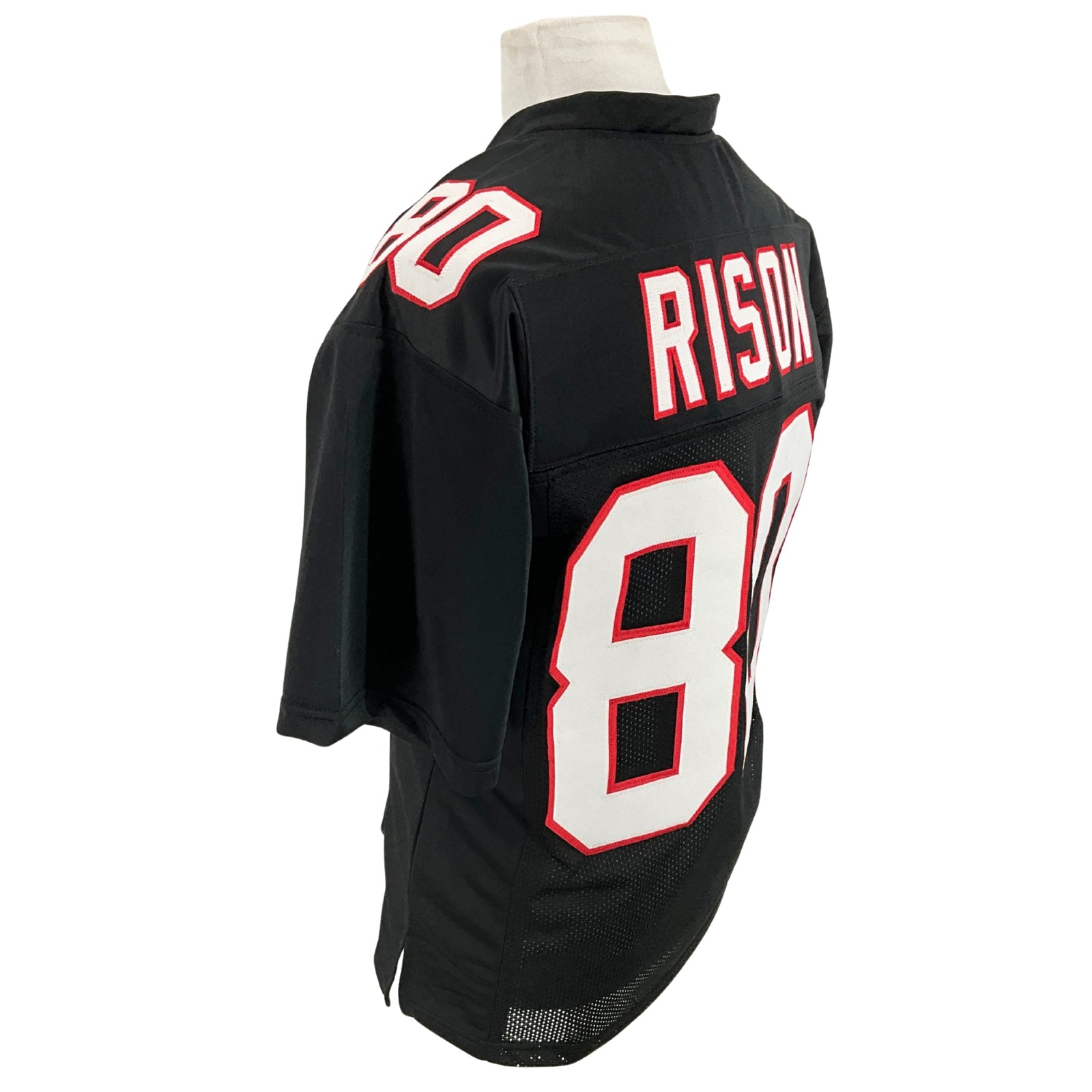 Andre Rison Jersey Black Atlanta |  Unisex Adult Sizes S-5XL Unsigned Custom Sewn Stitched