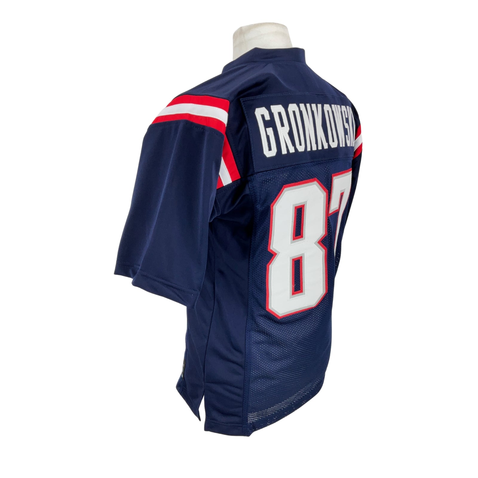 Rob Gronkowski Jersey Blue New England | Unisex Adult Sizes S-5XL Unsigned Custom Sewn Stitched