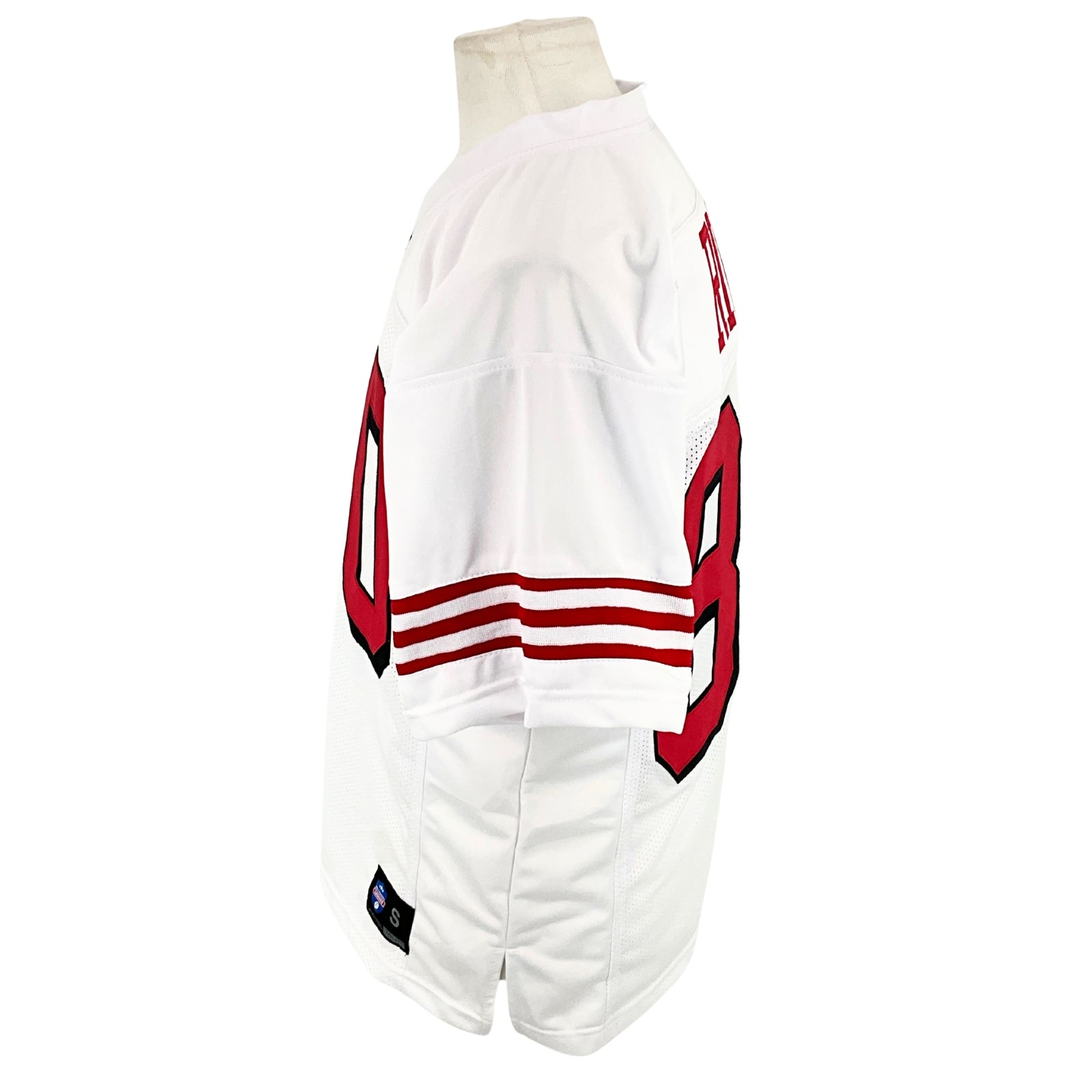 Jerry Rice Jersey White Drop Shadow San Francisco | Unisex Adult Sizes S-5XL Unsigned Custom Sewn Stitched