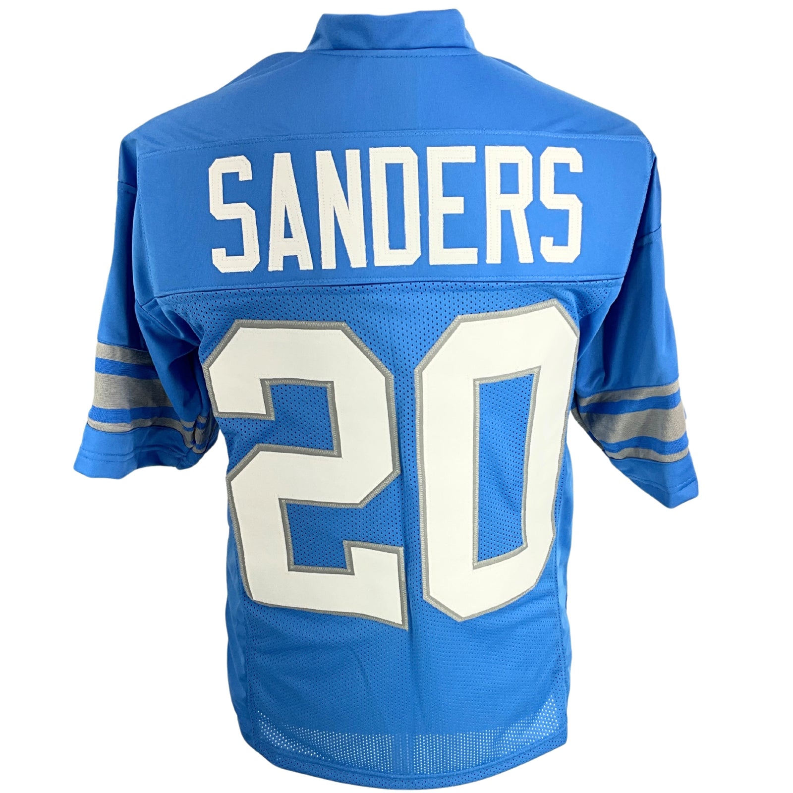 Barry Sanders Jersey Honolulu Blue Detroit | Unisex Adult Sizes S-5XL Unsigned Custom Sewn Stitched