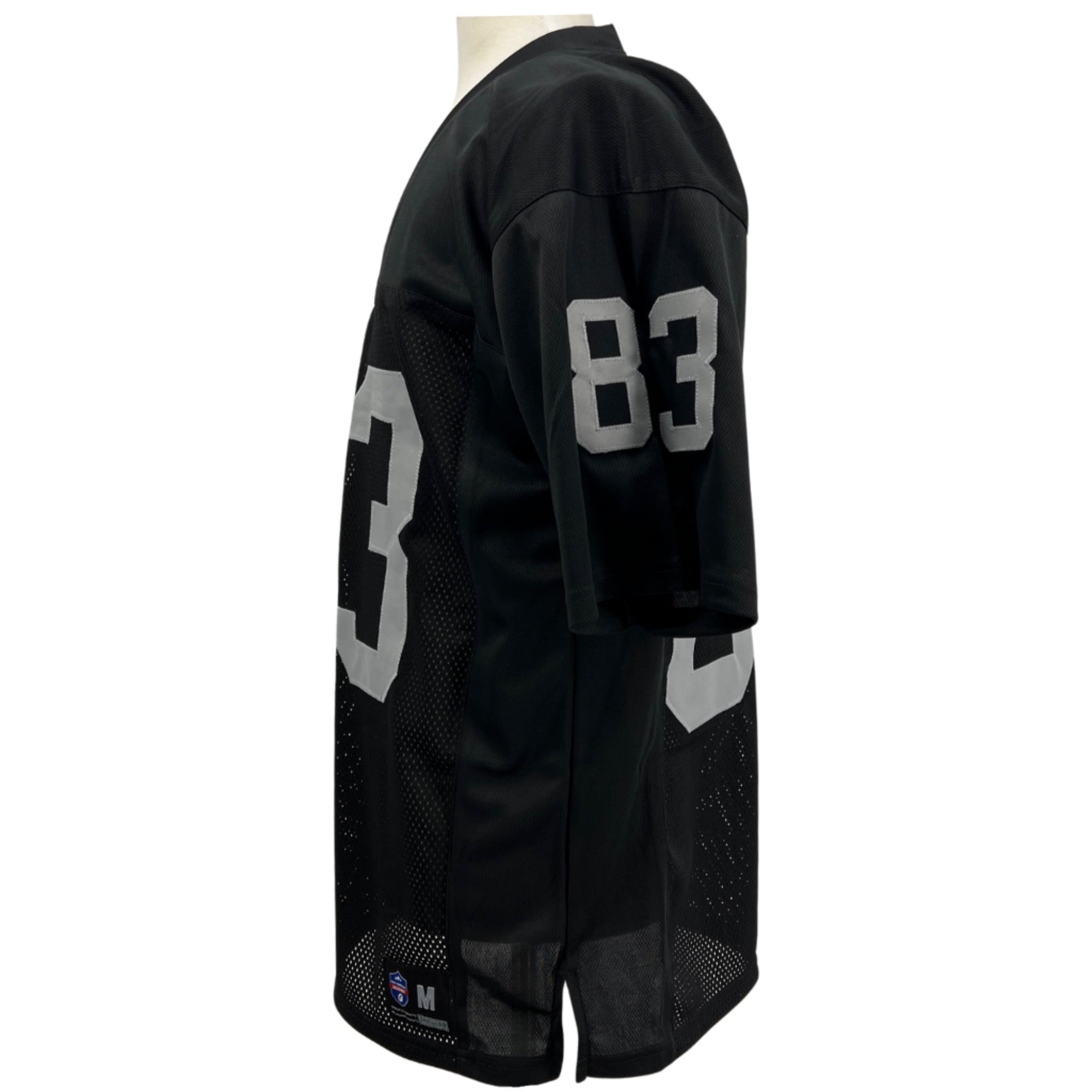 Ted Hendricks Jersey Black Oakland | S-5XL Unsigned Custom Sewn Stitched