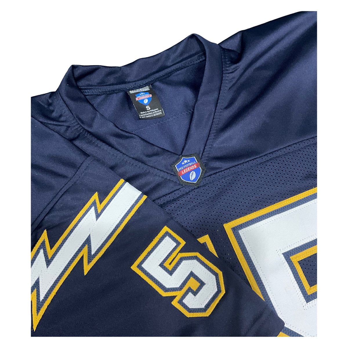 Junior Seau Jersey Navy Blue San Diego | Unisex Adult Sizes S-5XL Unsigned Custom Sewn Stitched