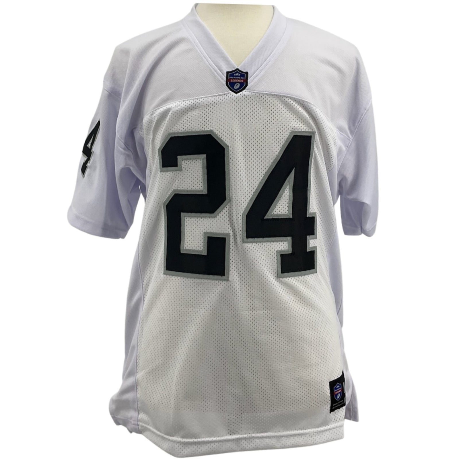Charles Woodson Jersey White Oakland B/SL M-5XL Sewn Stitch.