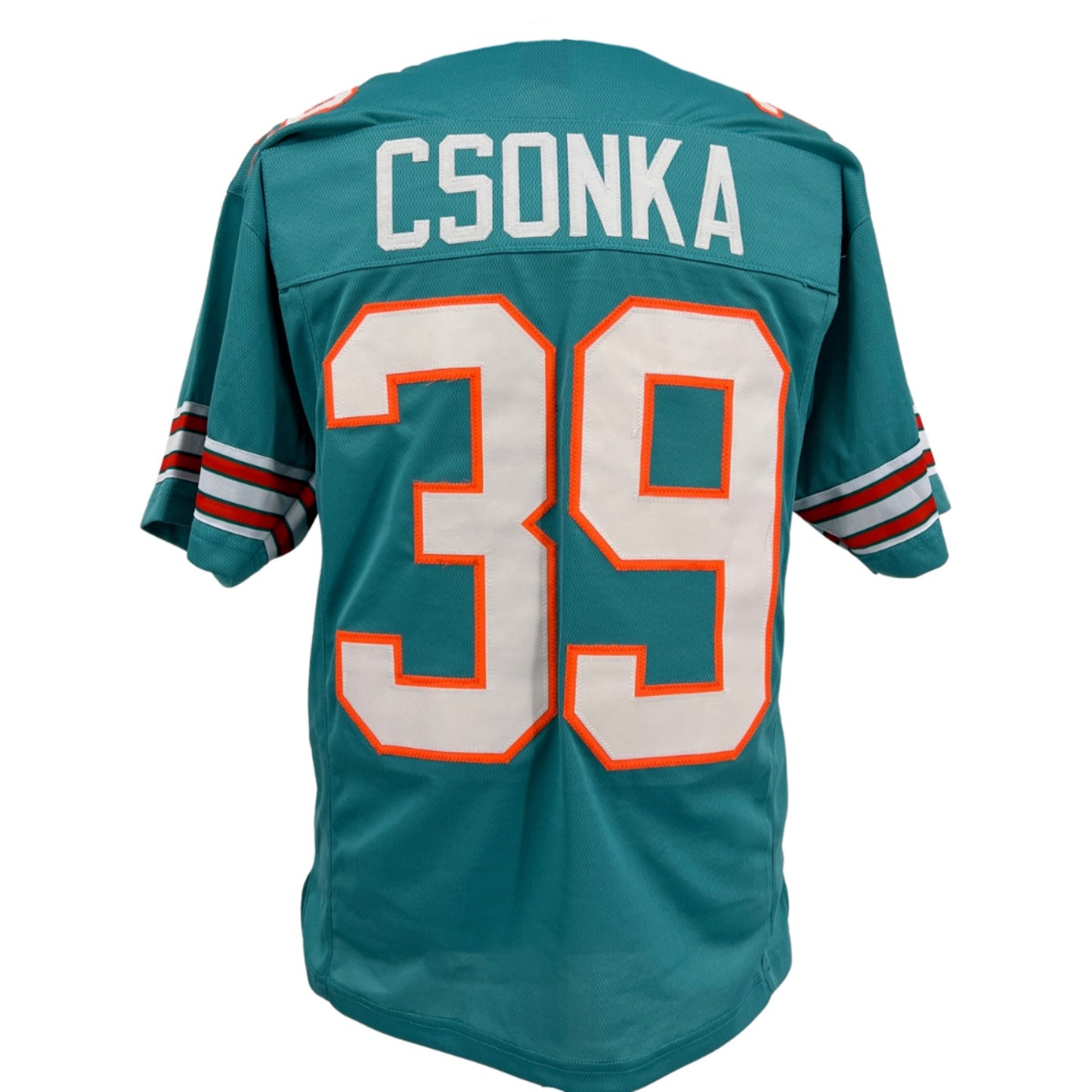 Larry Csonka Jersey Aqua Miami | S-5XL Custom Sewn Stitched