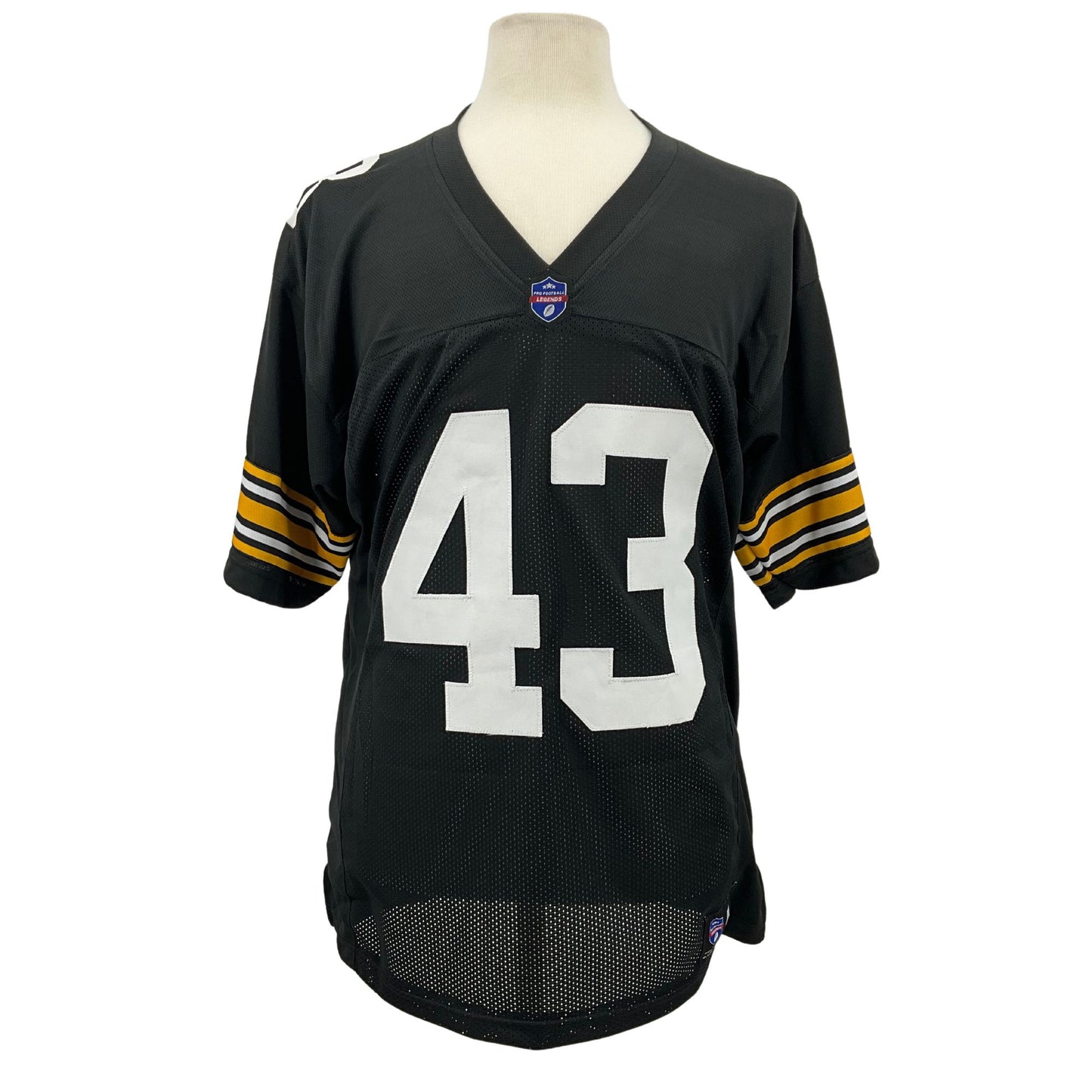 Troy Polamalu Jersey Old Number Black Pittsburgh | Unisex Adult Sizes S-5XL Custom Unsigned Sewn Stitched