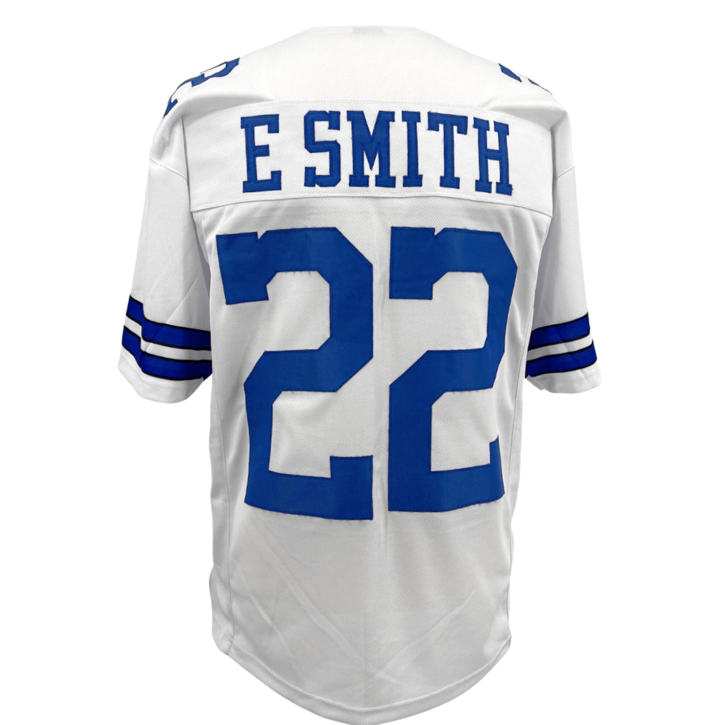 Emmitt Smith Jersey White Dallas | Unisex Adult Sizes S-5XL Unsigned Custom Sewn Stitched