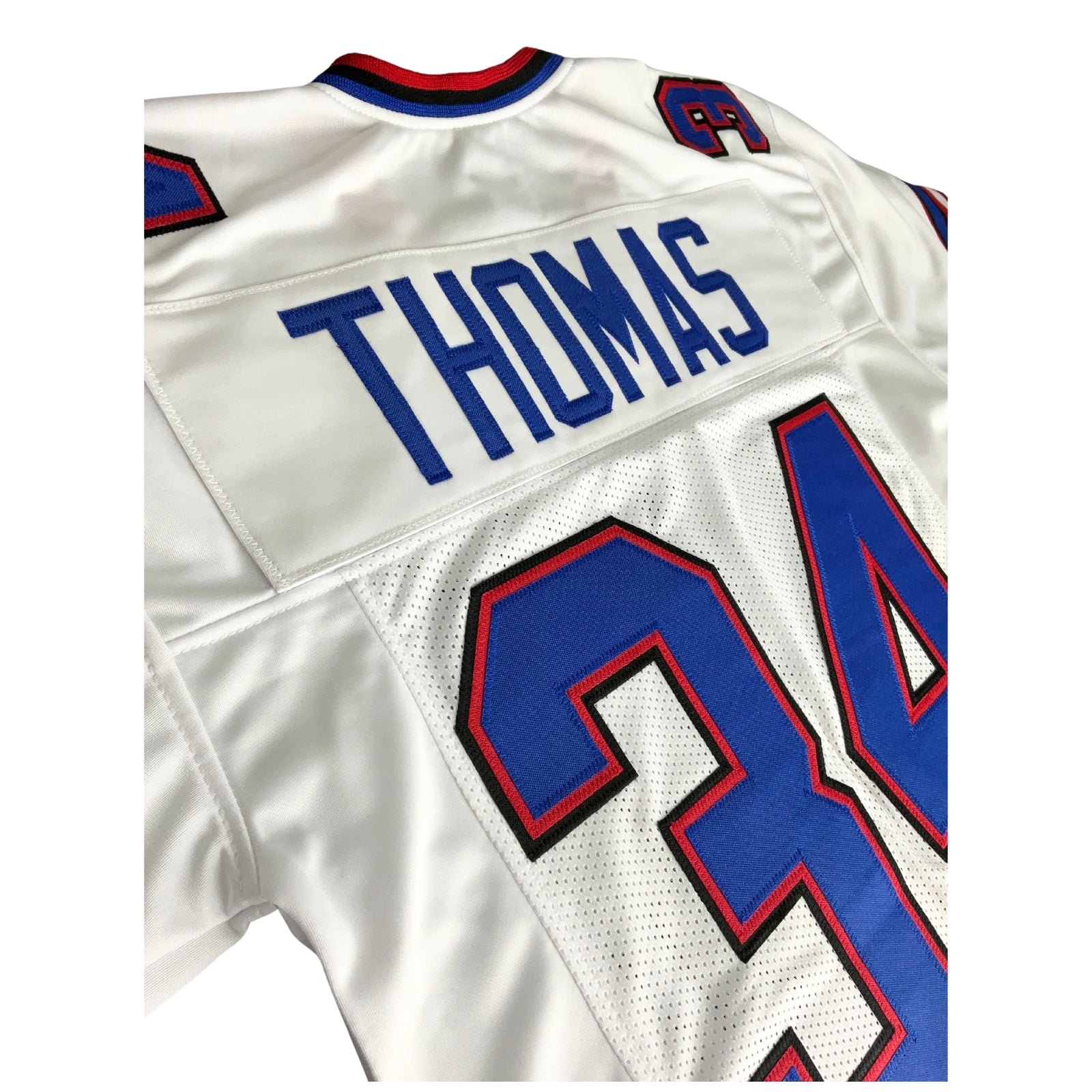 Thurman Thomas Jersey White Buffalo | Unisex Adult Sizes S-5XL Unsigned Custom Sewn Stitched