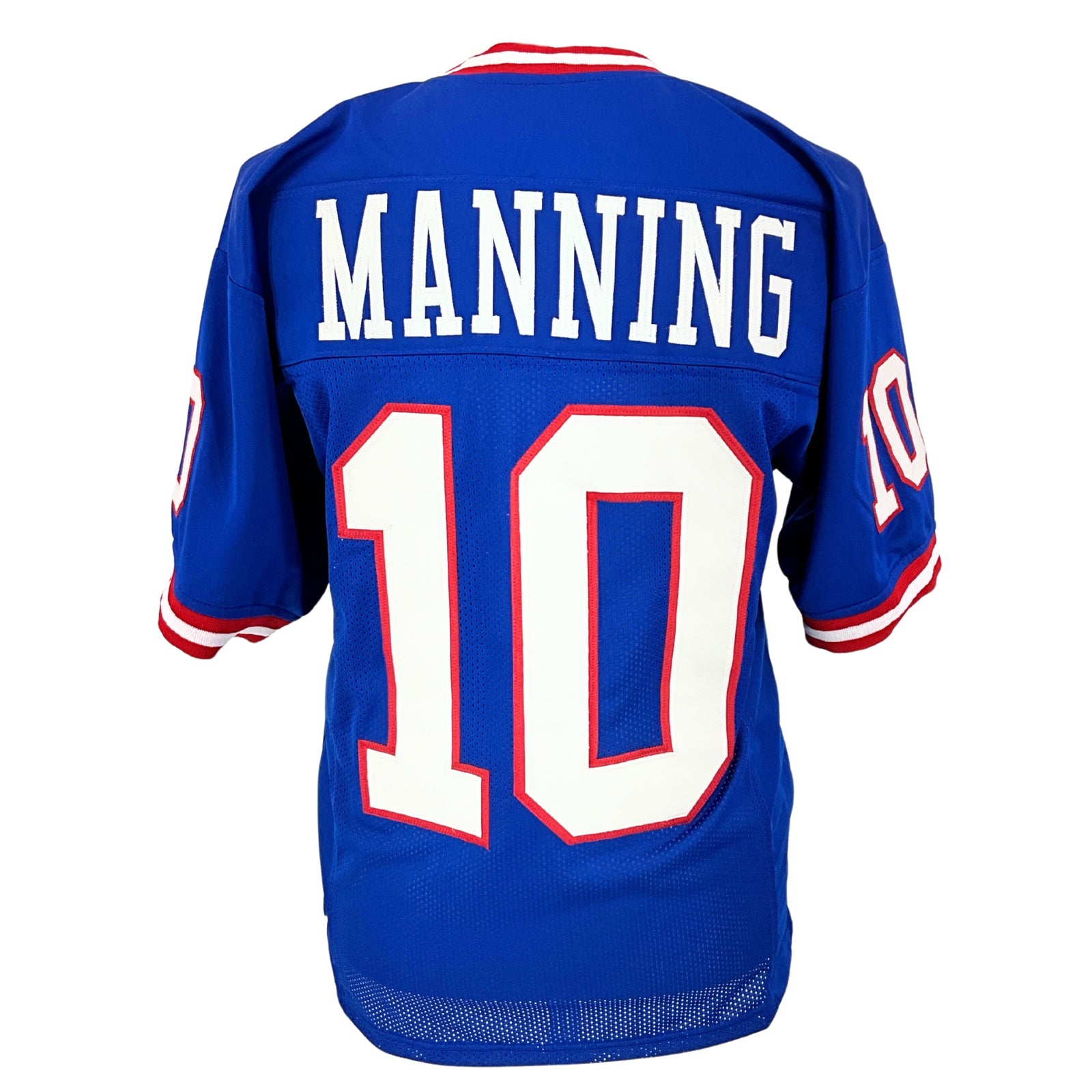 Eli Manning Jersey Blue New York | Unisex Adult Sizes S-5XL Unsigned Custom Sewn Stitched