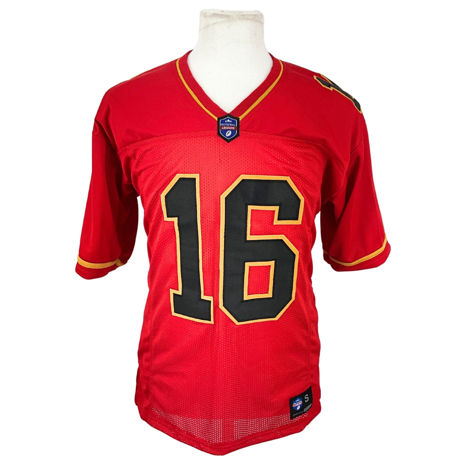 Joe Montana Jersey Red Black Number San Francisco | Unisex Adult Sizes S-5XL Unsigned Custom Sewn Stitched
