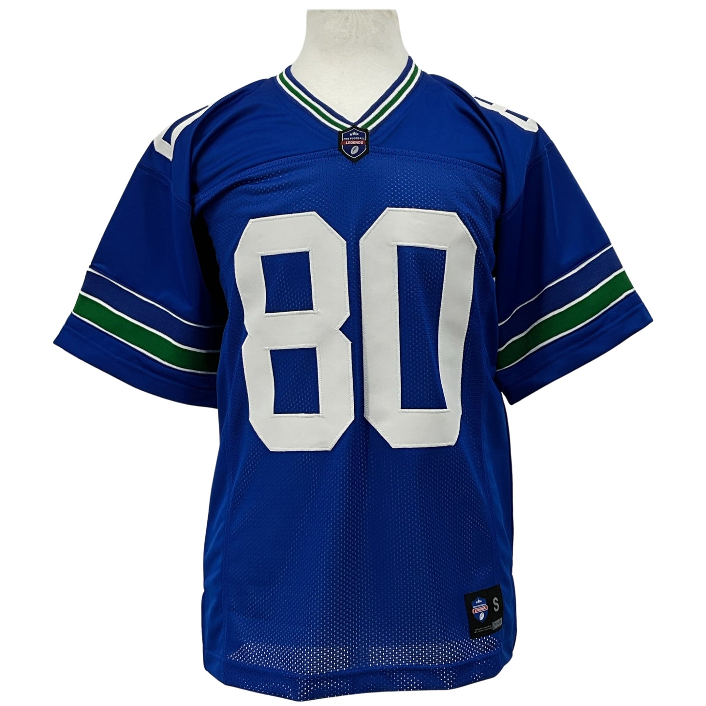 Steve Largent Jersey Blue Seattle | S-5XL Unsigned Custom Sewn Stitched