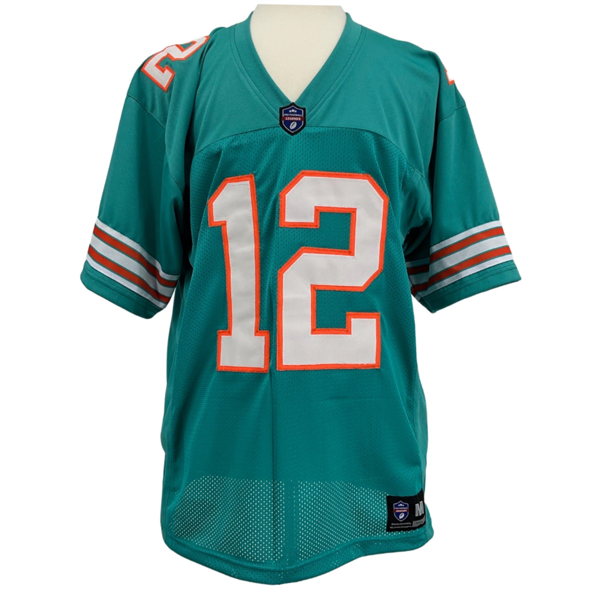 Bob Griese Jersey Aqua Miami | Unisex Adult Sizes S-5XL Unsigned Custom Sewn Stitched