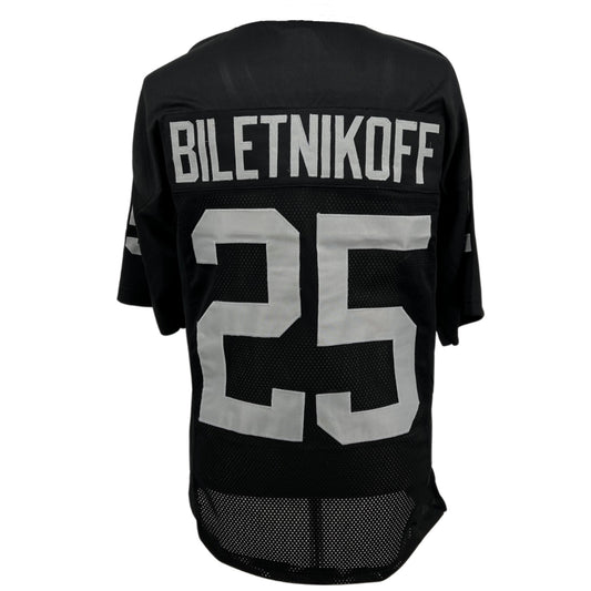 Fred Biletnikoff Jersey Black Oakland | S-5XL Unsigned Custom Sewn Stitched